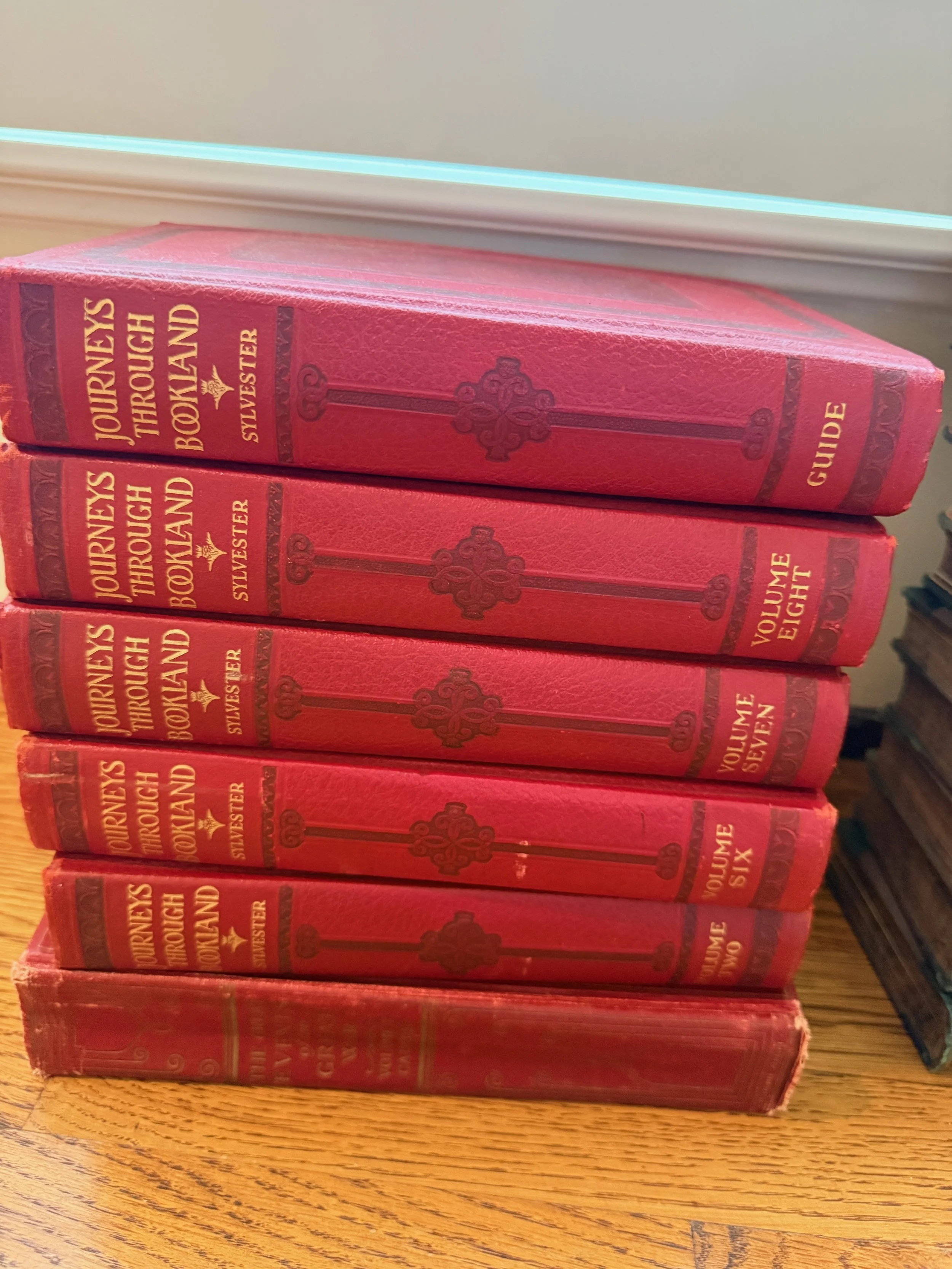 Set of 5 Antique Sylvester Books--NASHVILLE