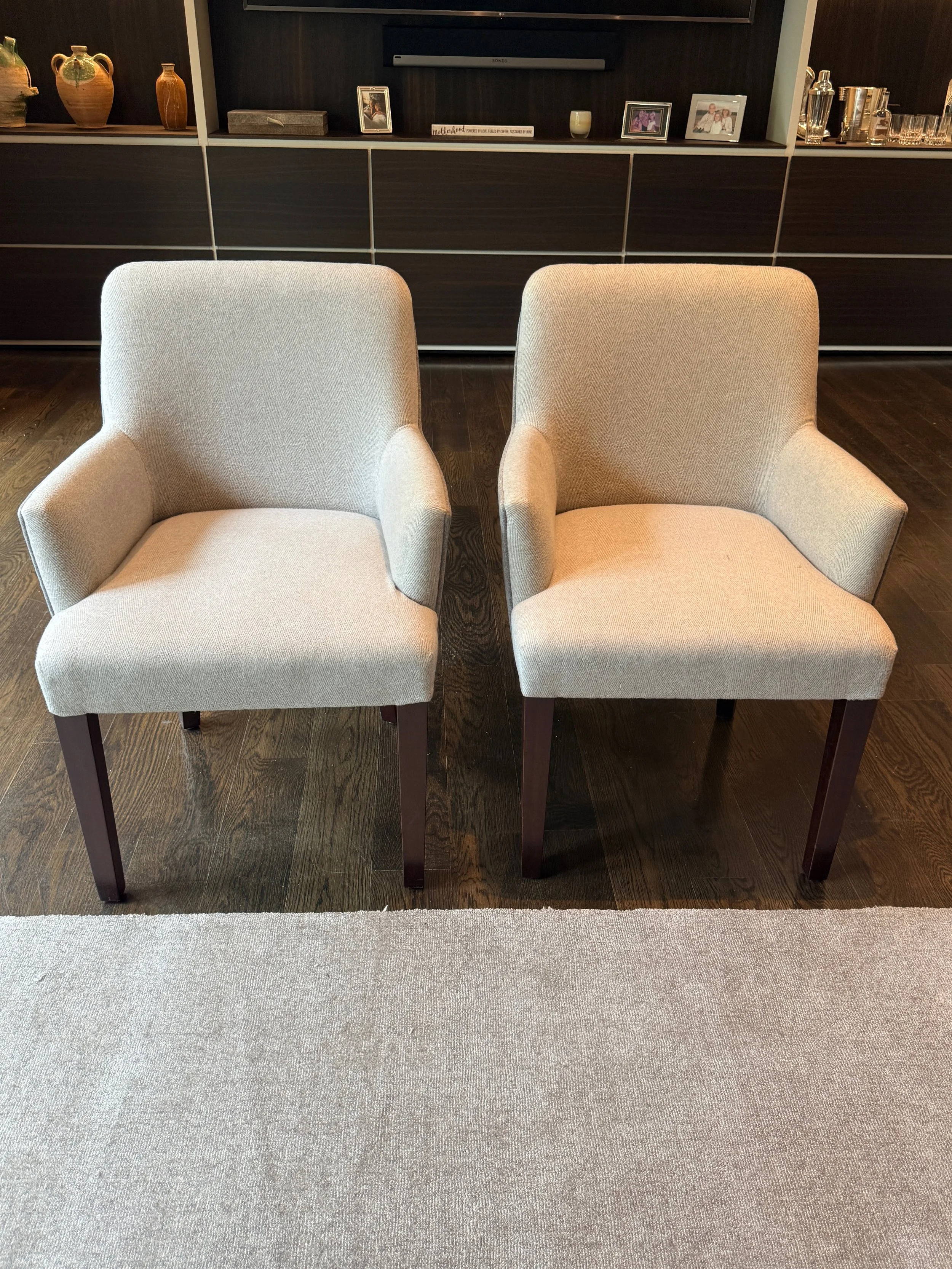 George Smith and Loro Piana Armchairs