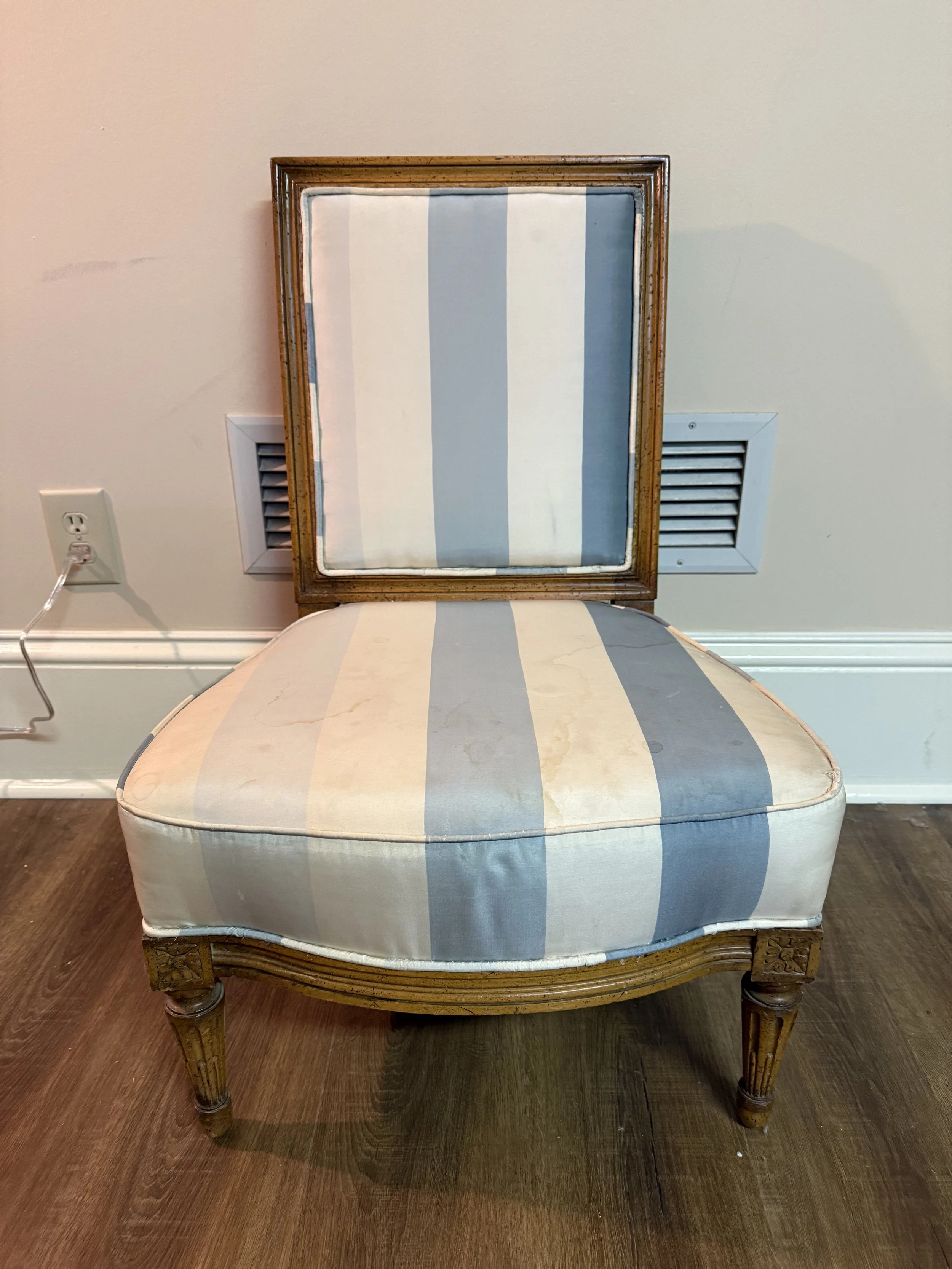 Petite Striped Chair - NASHVILLE