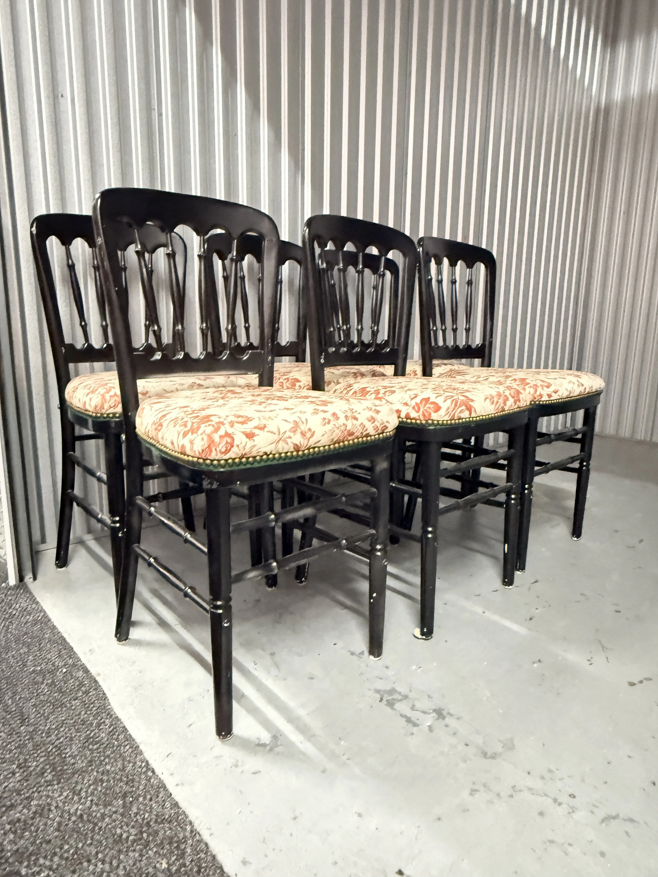 Set of 6 Gucci Herbarium Dining Chairs