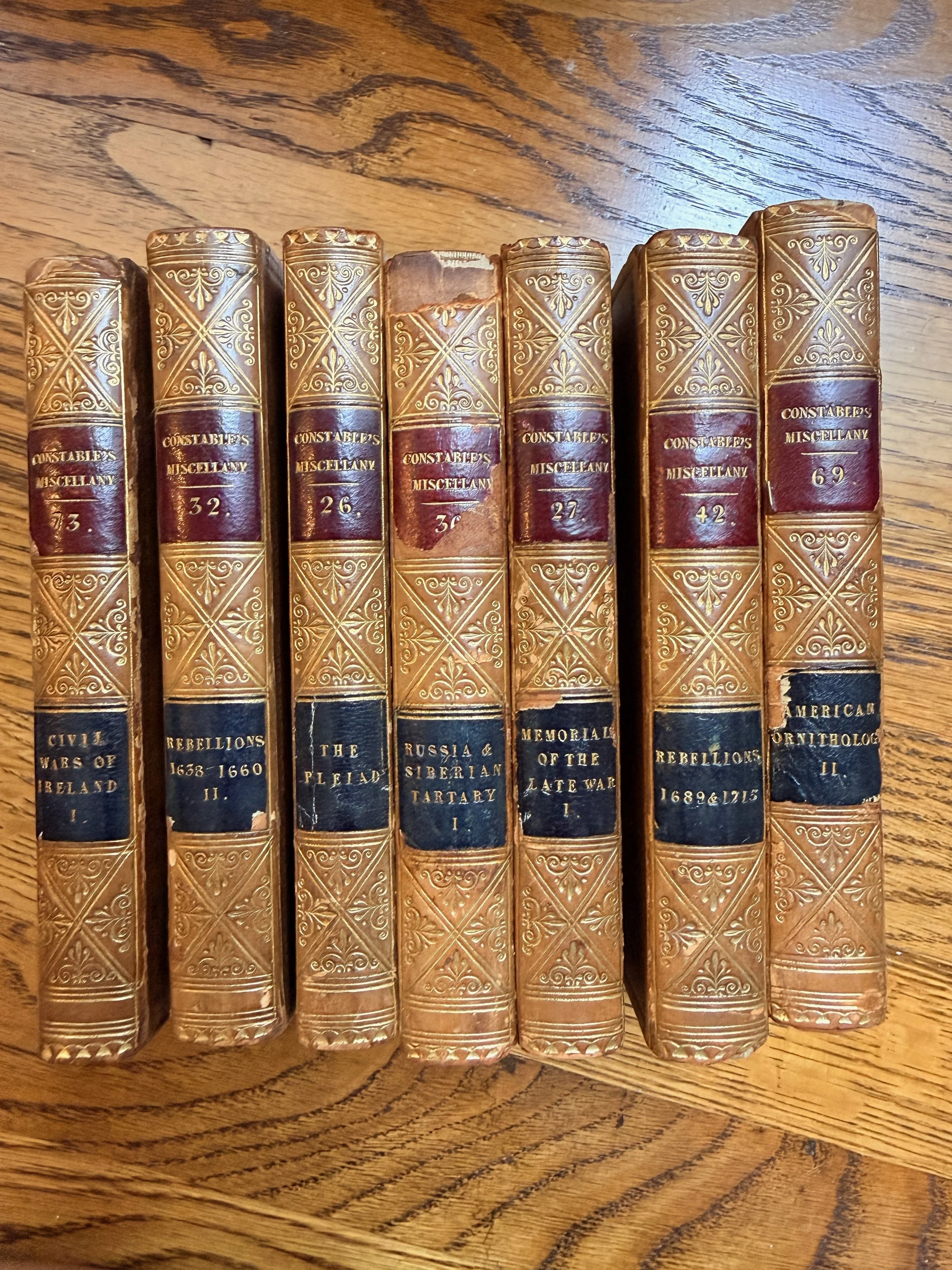 Set of 7 Constable's Miscellany --NASHVILLE