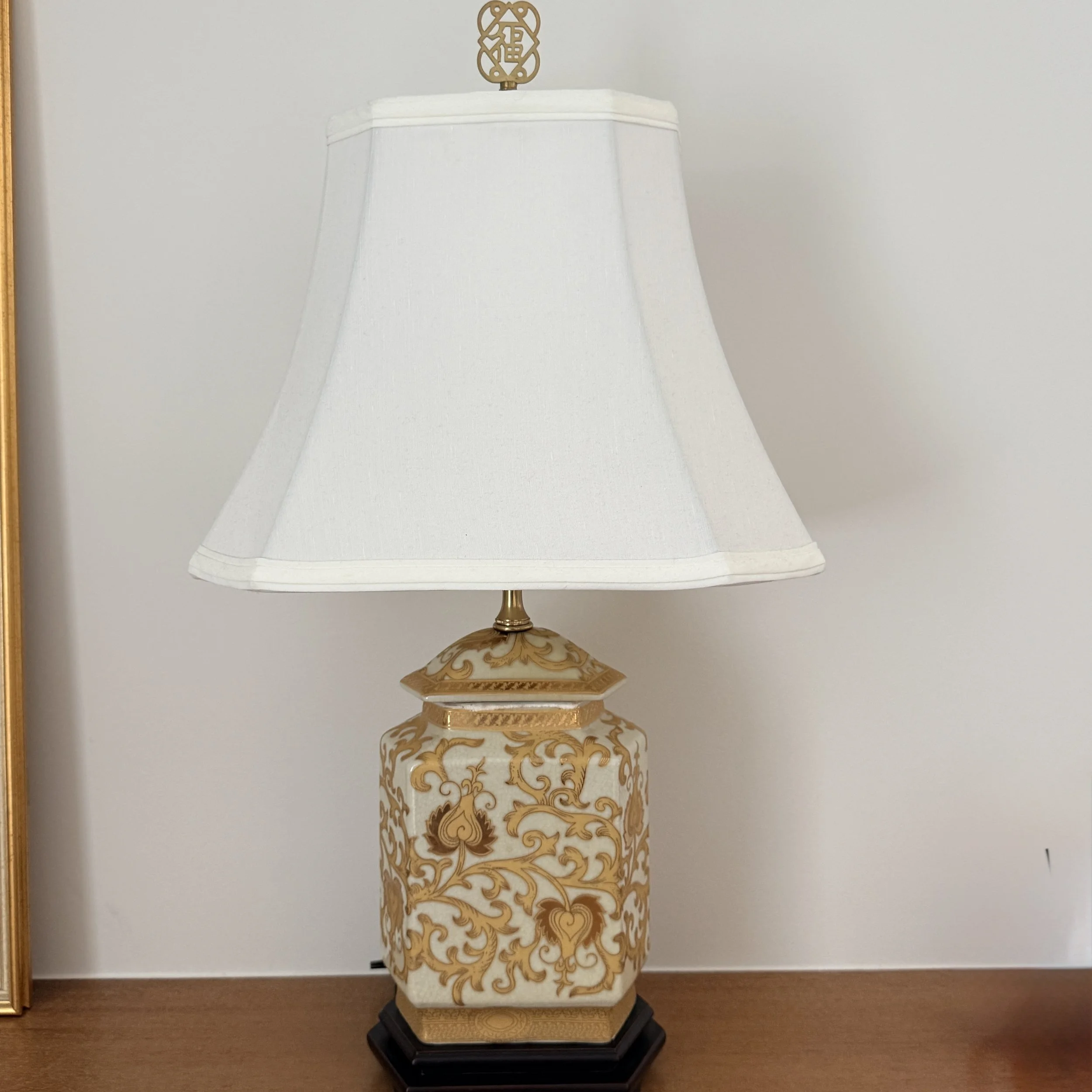Gold Asian Lamp