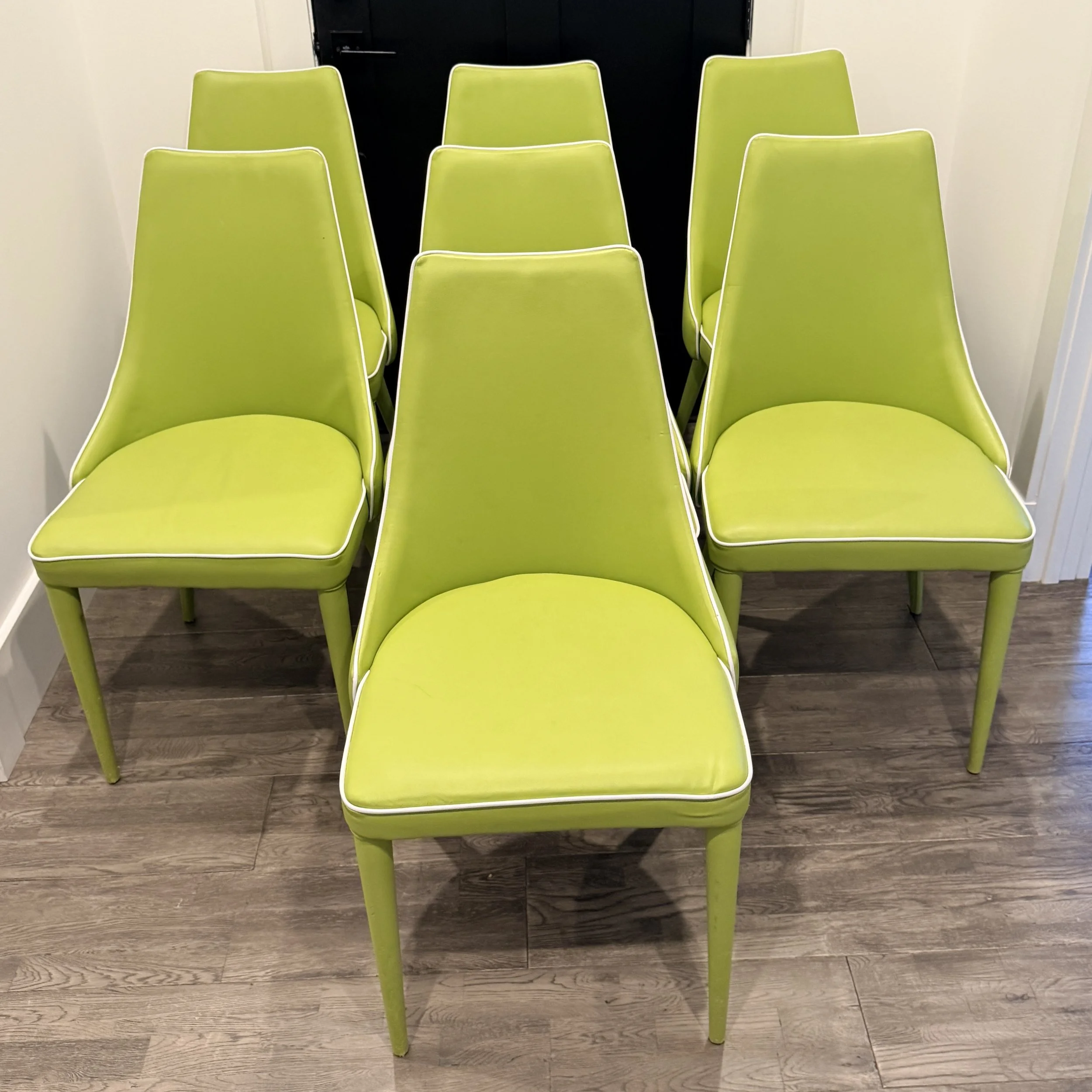 Set of 7 Bontempi Clara Dining Chairs