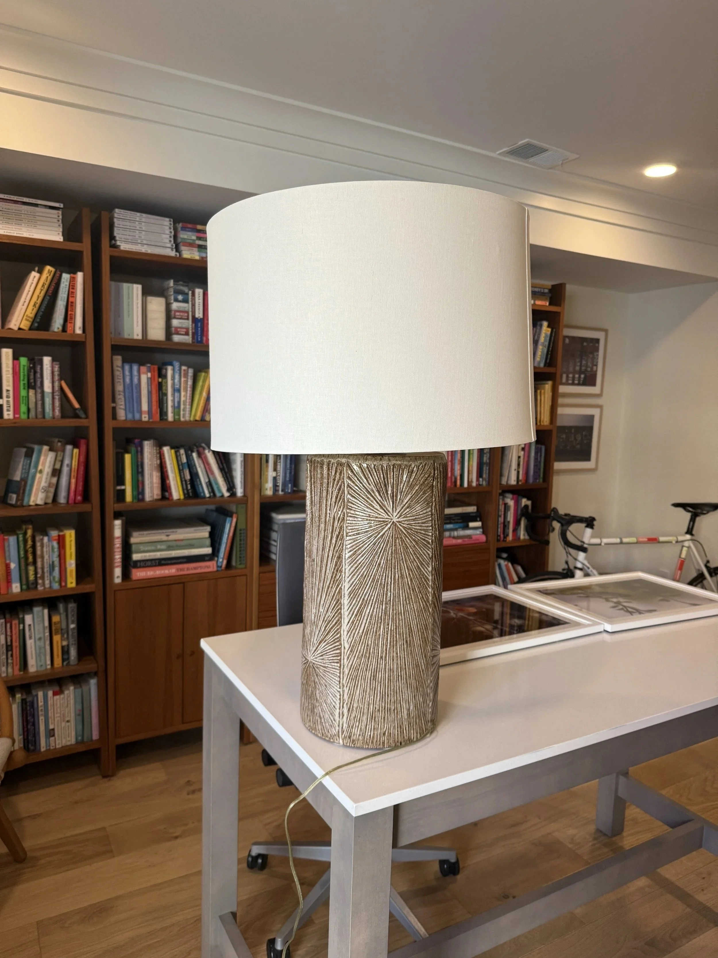 Vintage David Cressey and Robert Maxwell Sunburst Table Lamp