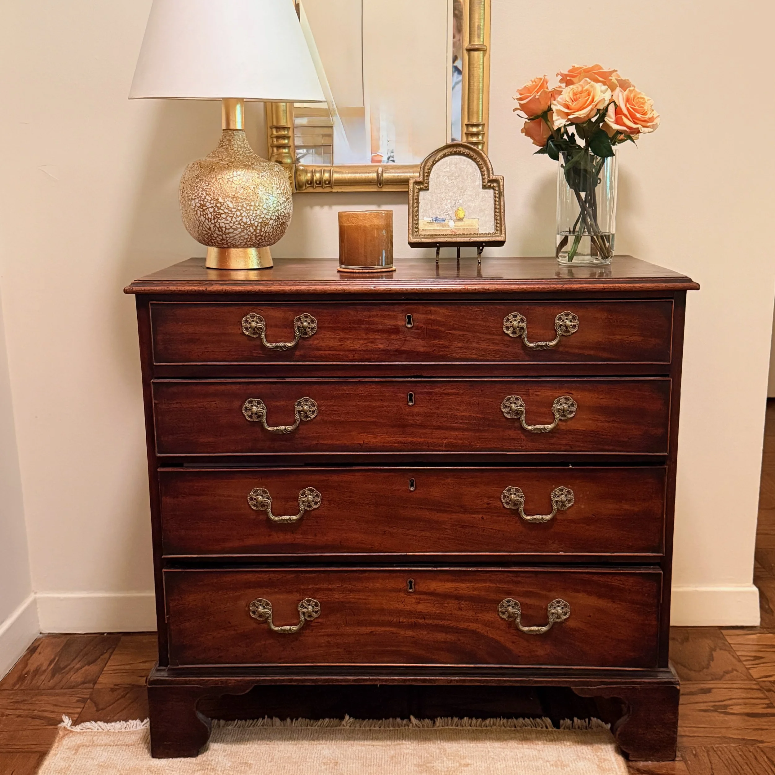 Antique Four Drawer Georgian Style Chest