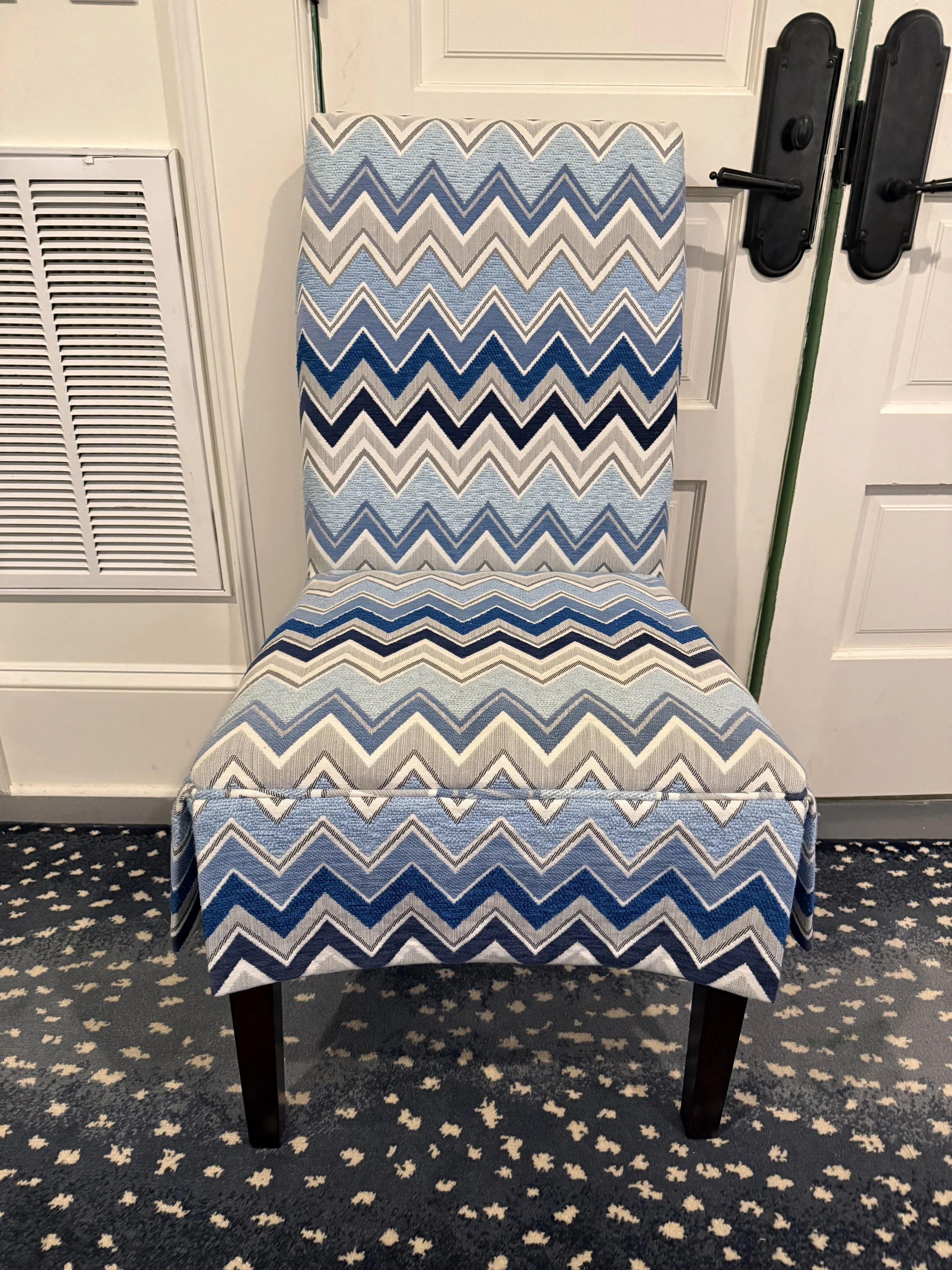 Jazzy Ikat Side Chair - NASHVILLE