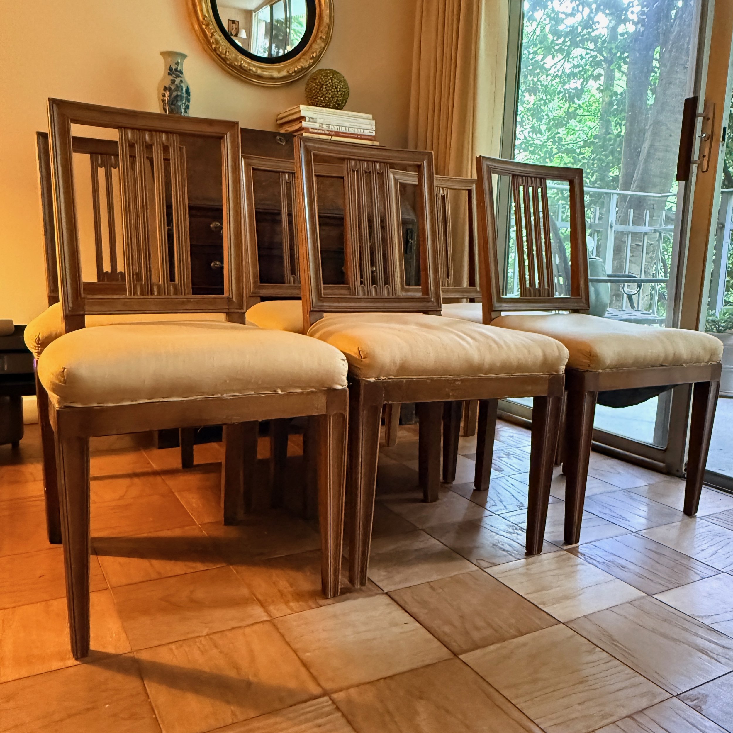 Set of 6 Kenny Ball Antique Chairs