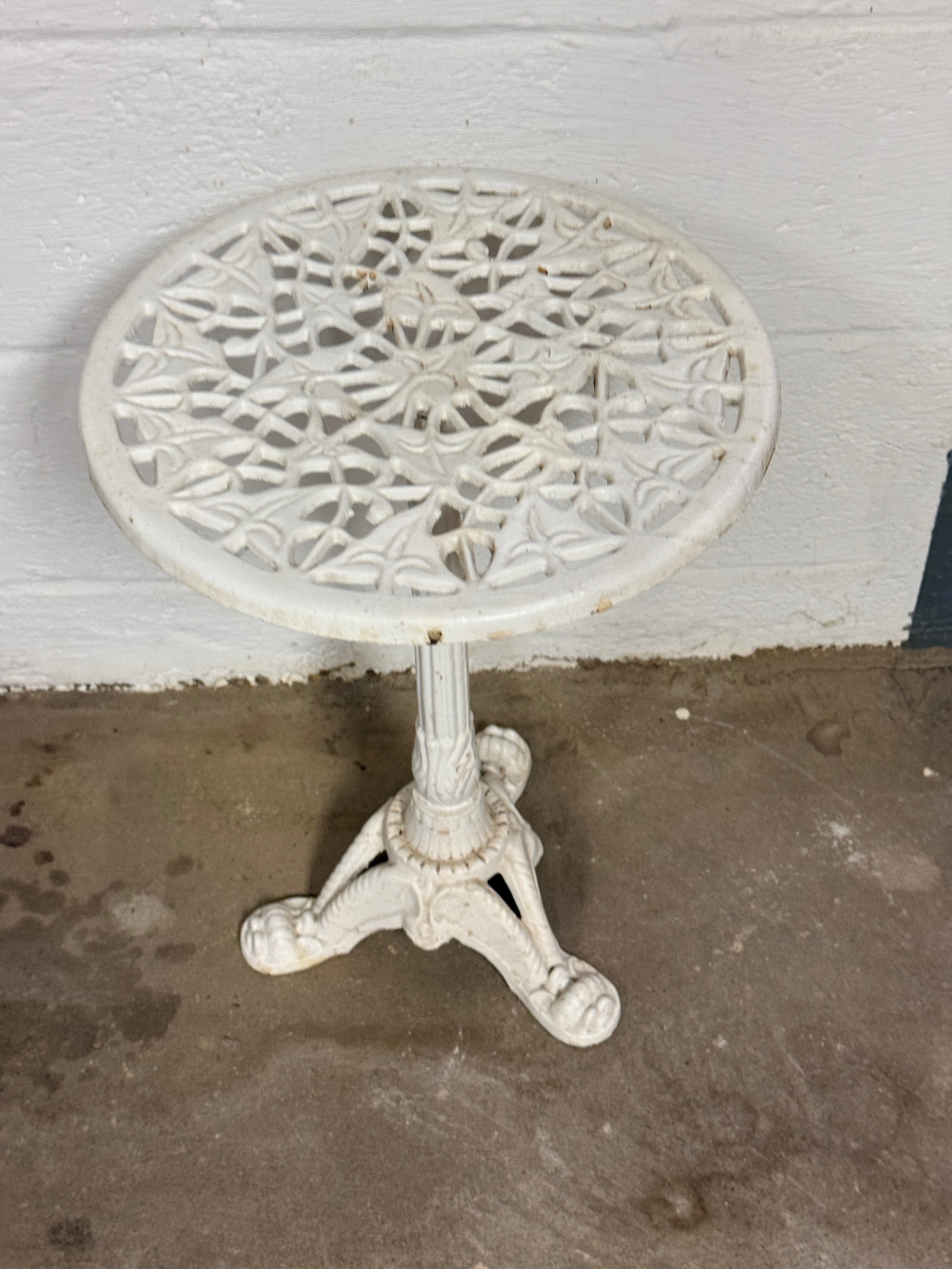 Victorian Cast Iron Side Table