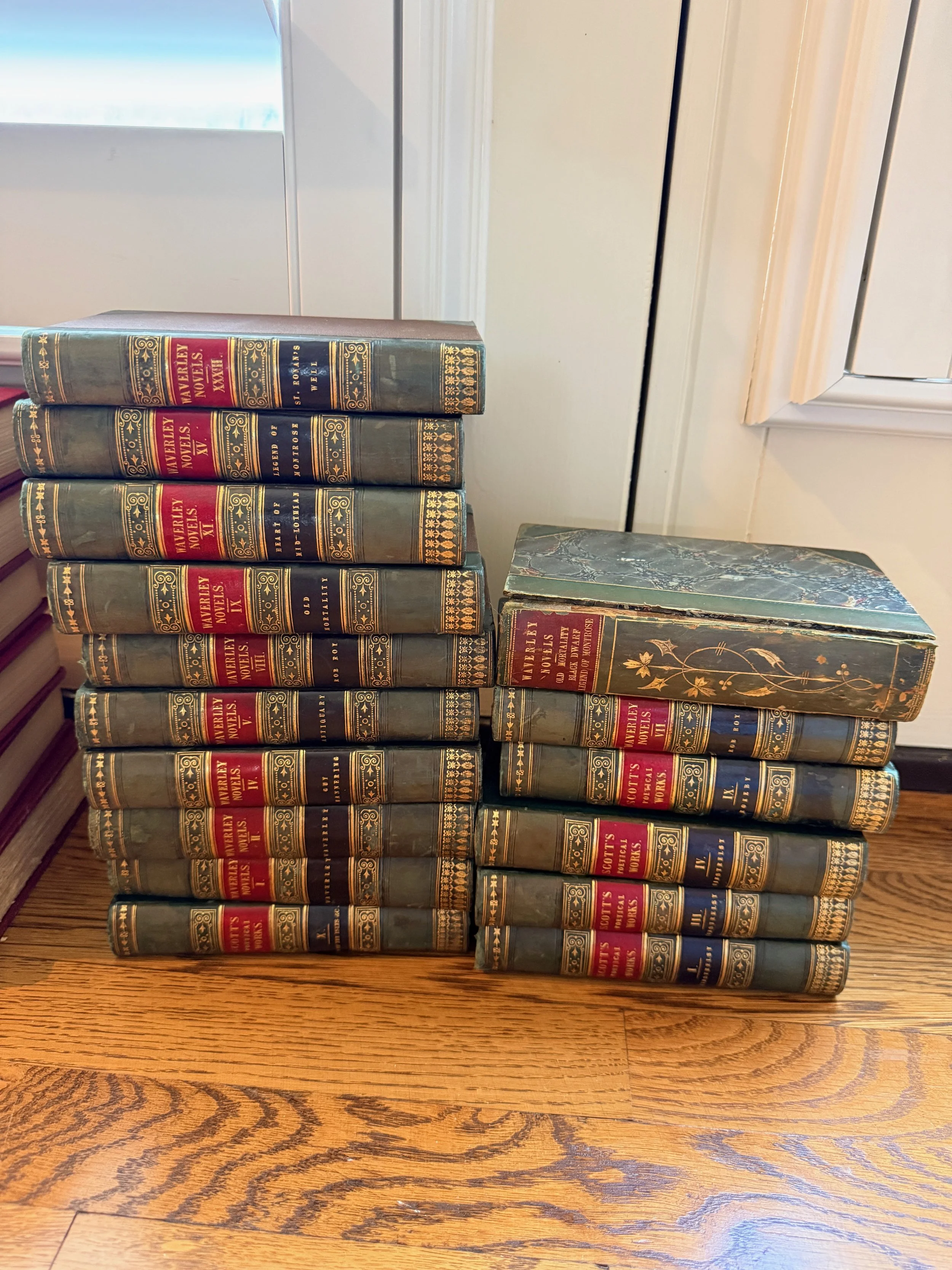 Set of 15 Sir Walter Scott's Waverly Editions---NASHVILLE