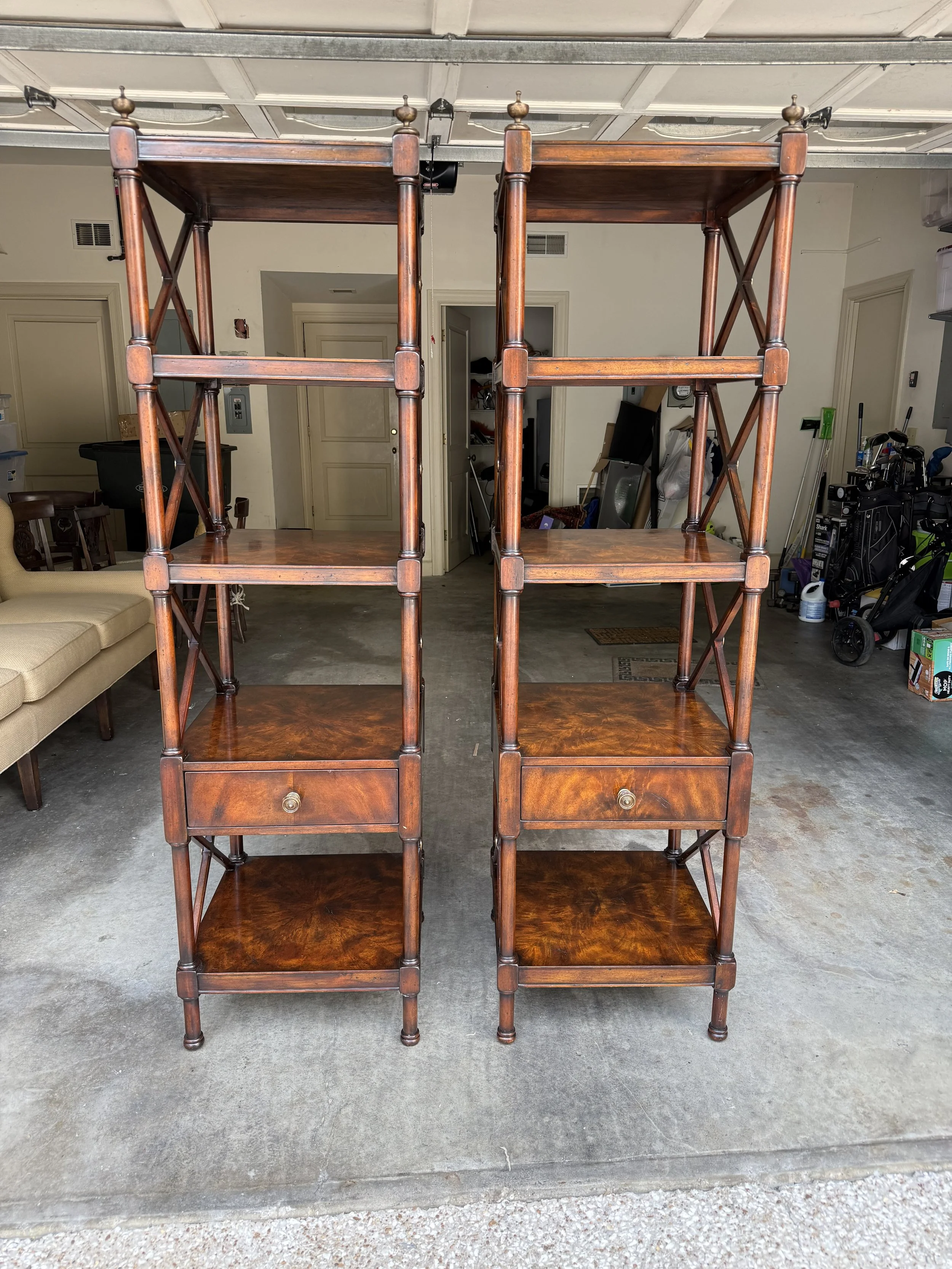 Pair of Wooden Étagères - NASHVILLE