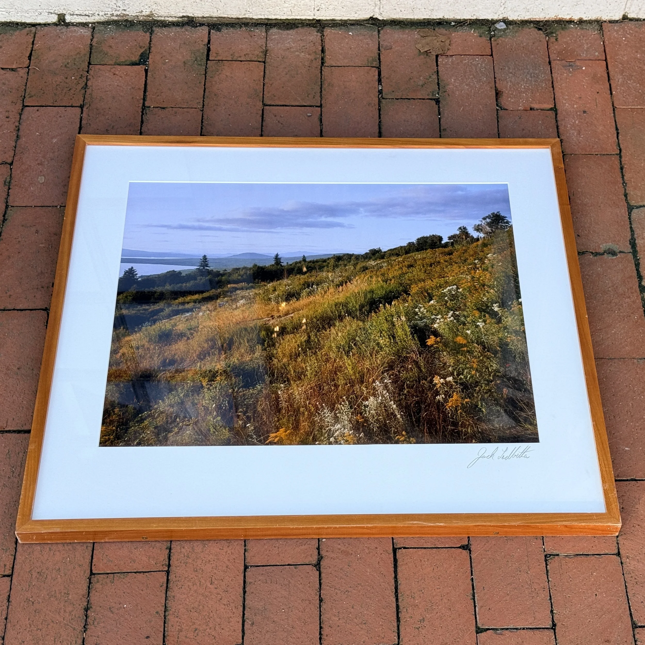 Framed Jack Ledbetter Northeast Harbor (Maine) Photograph 
