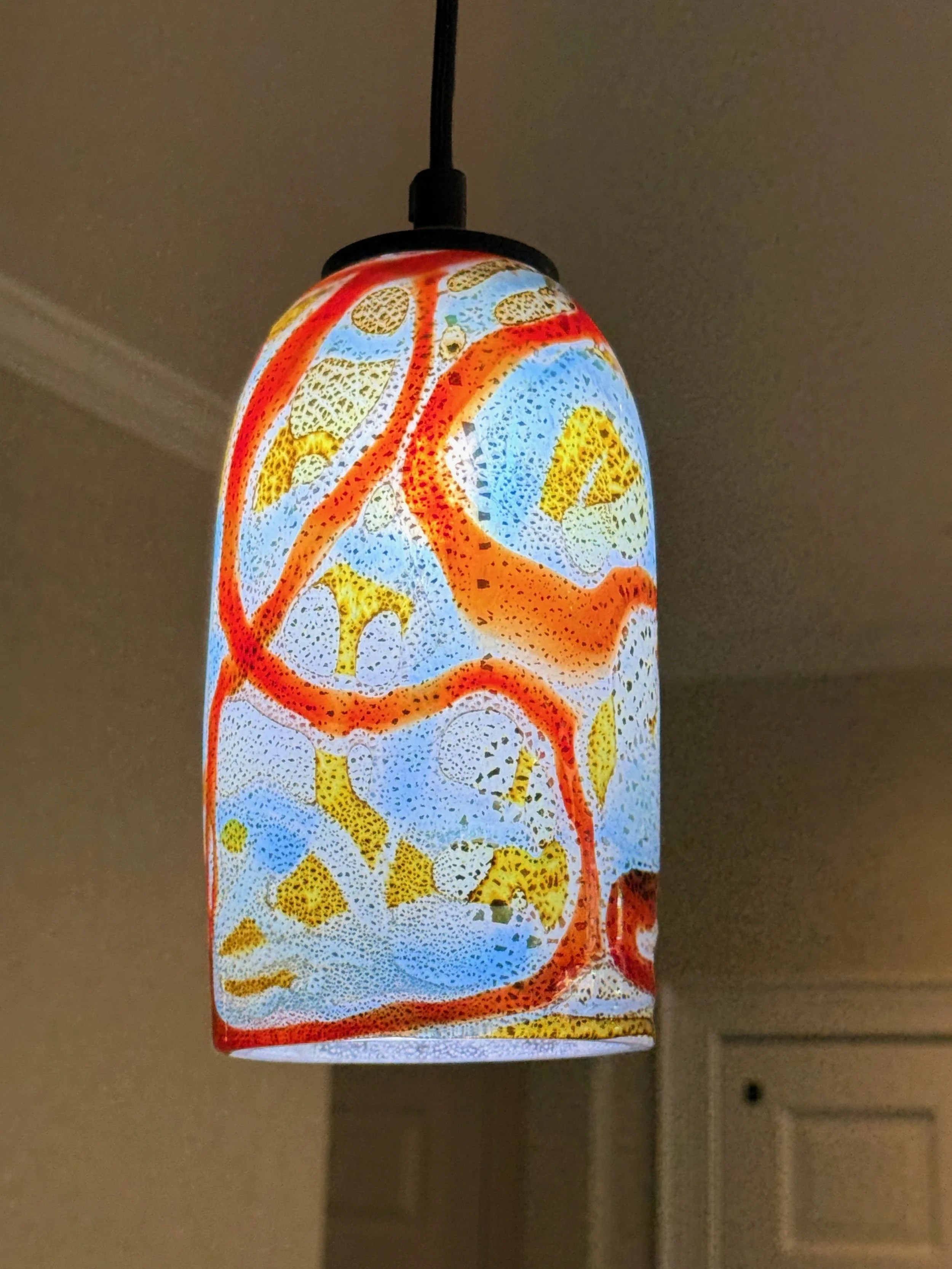 Colorful Murano Pendant—two available