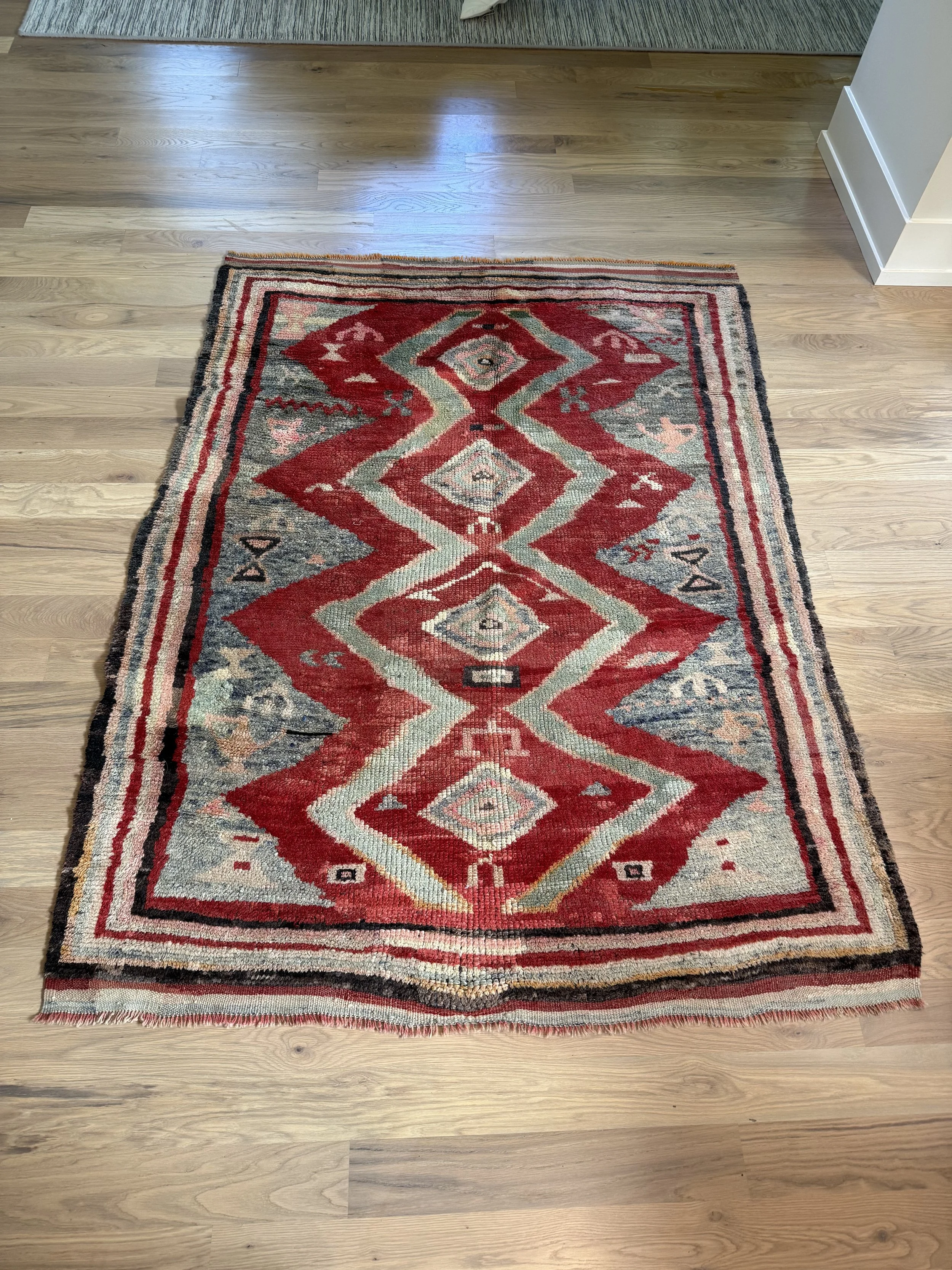 Large Antique Knotted Dazkiri Rug - NASHVILLE