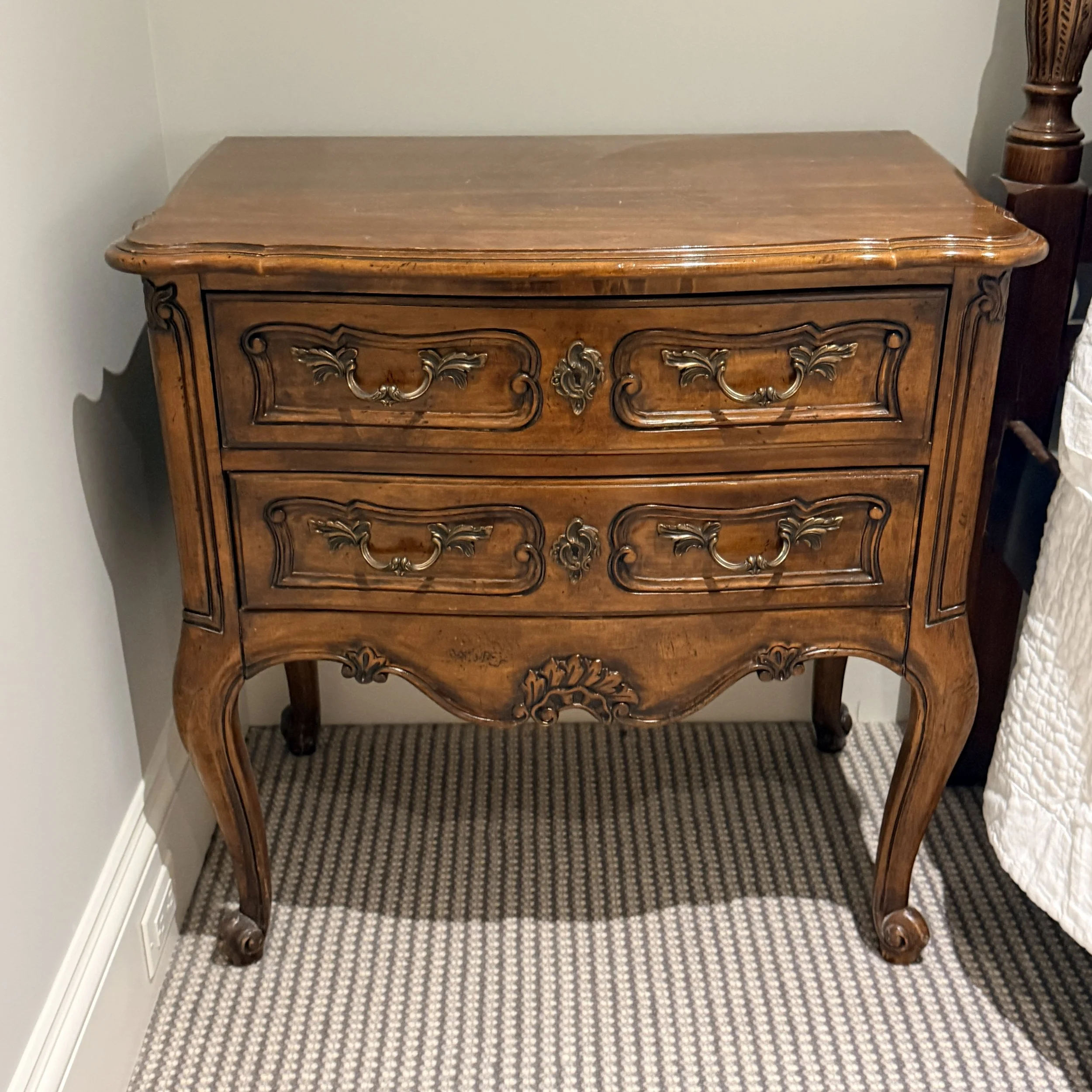 Hickory Chair Louis XV French Provincial Commode; two available