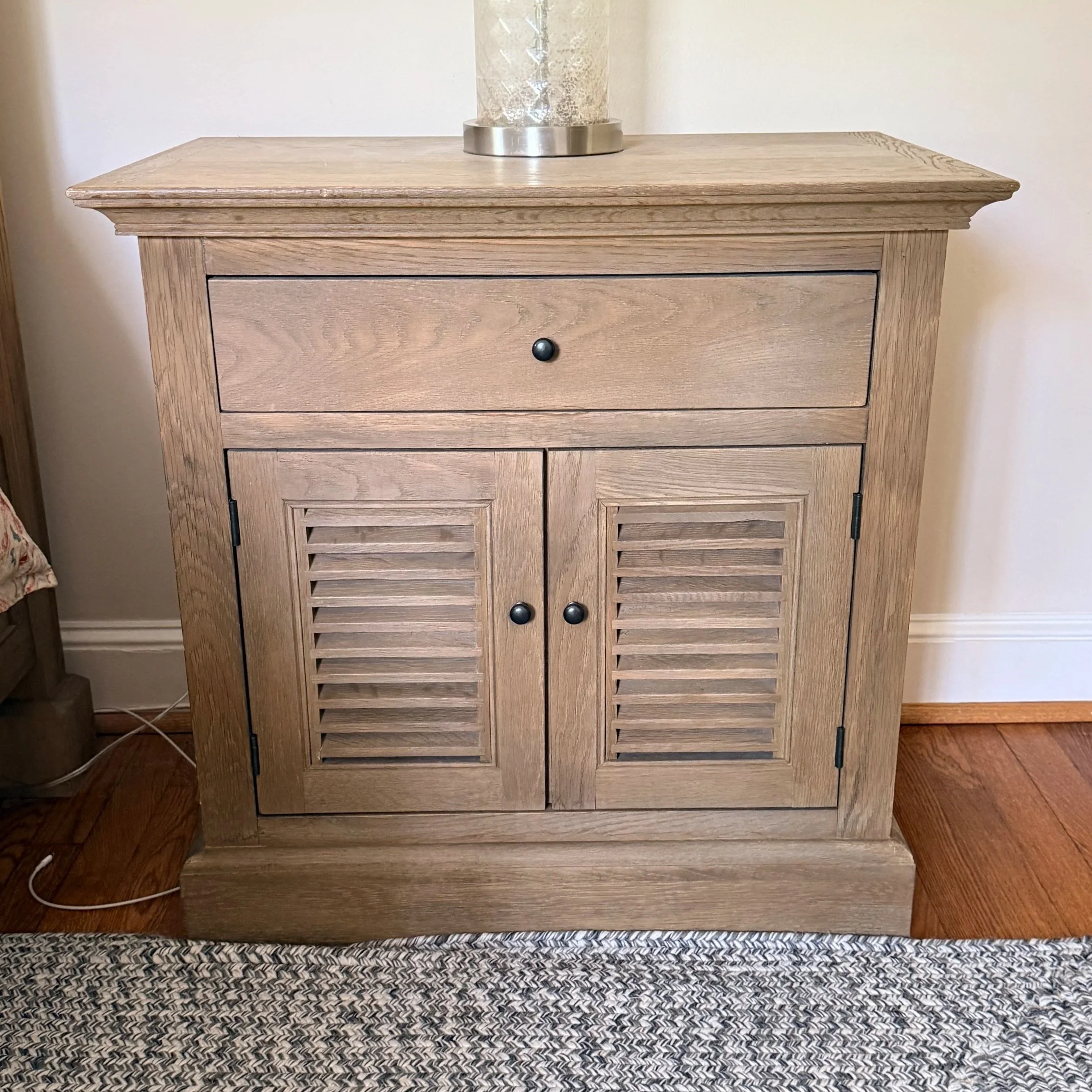 RH Shutter Nightstand
