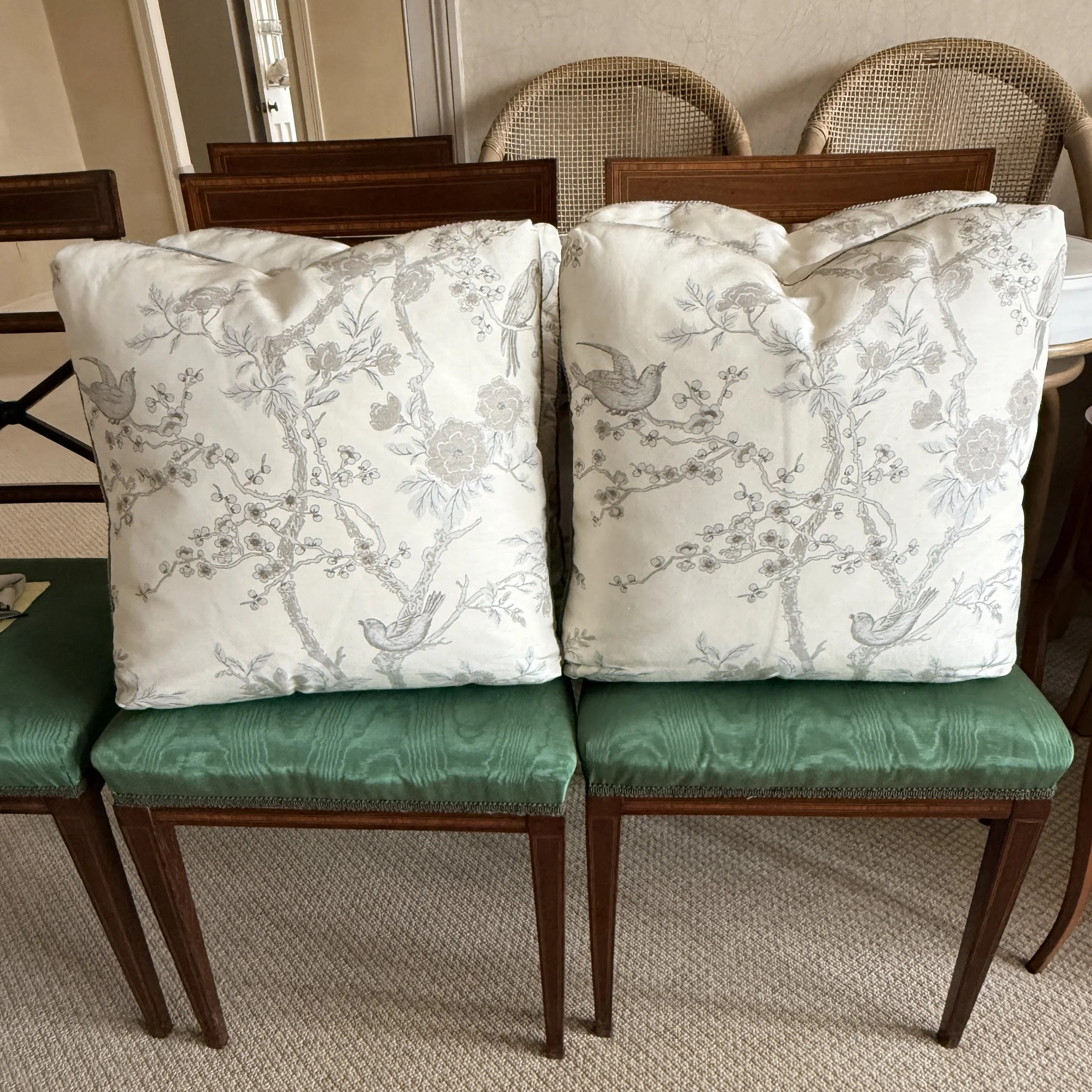 Set of 4 Ralph Lauren Marlowe Floral Pillows
