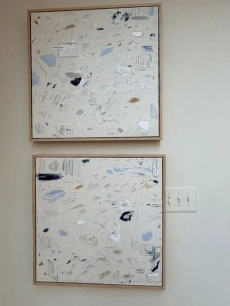 Abstract Mixed Media Paintings by Caleb Mahoney - RICHMOND
