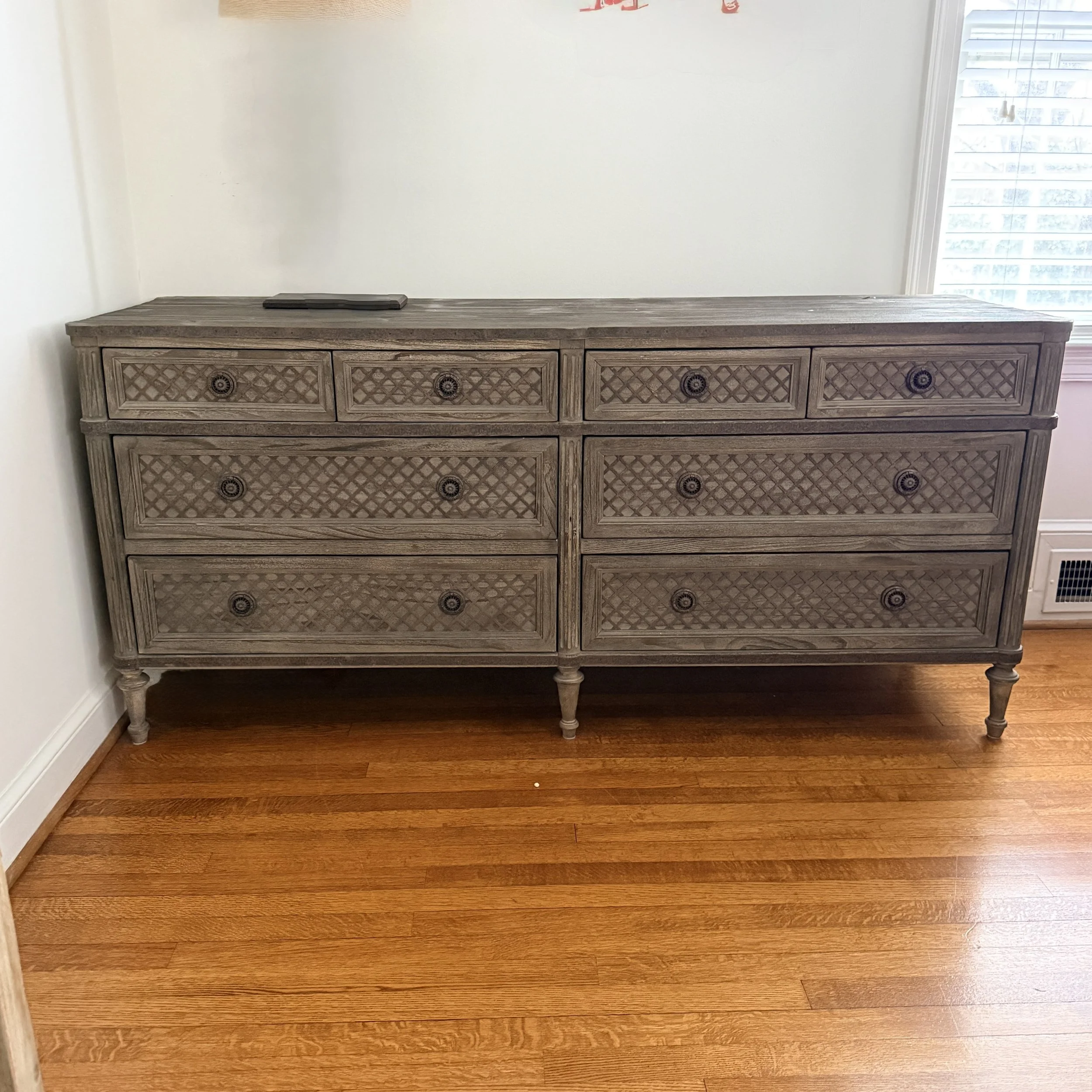 RH Treillage 8 Drawer Dresser  