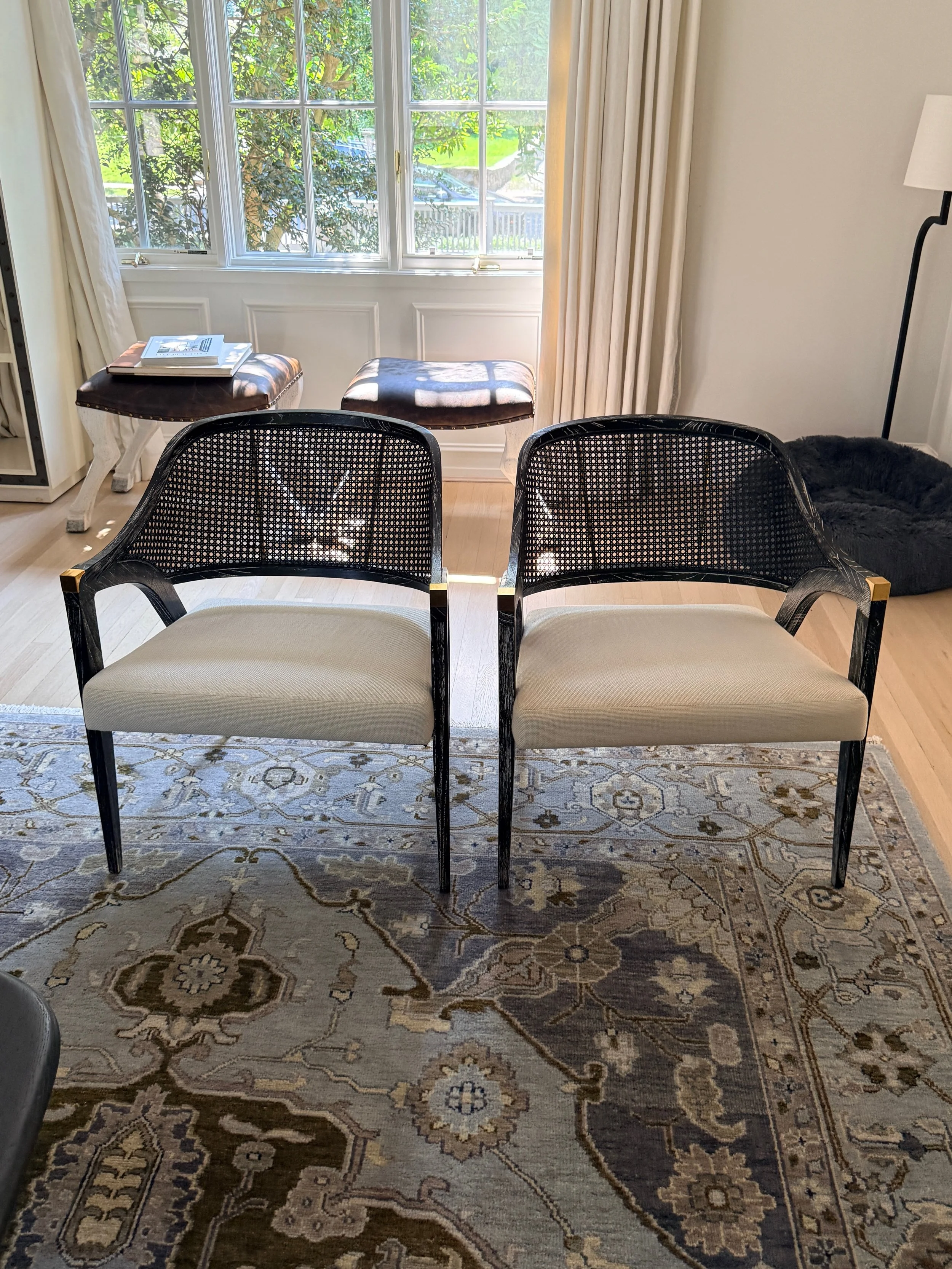Pair of Villa & House Edward Chairs