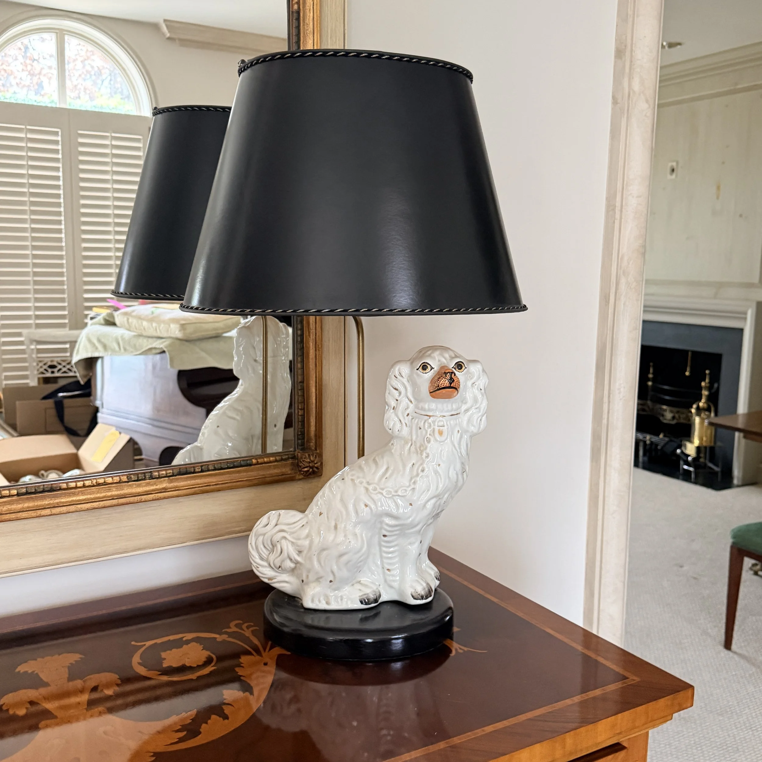 Staffordshire Dog Lamp