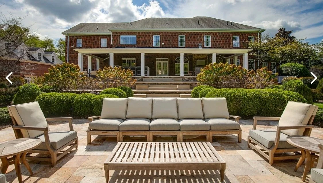 Gloster and Henry Hall Teak Bundle B (Sofa, 2 Side Tables and Bench Table w/Tray- RICHMOND