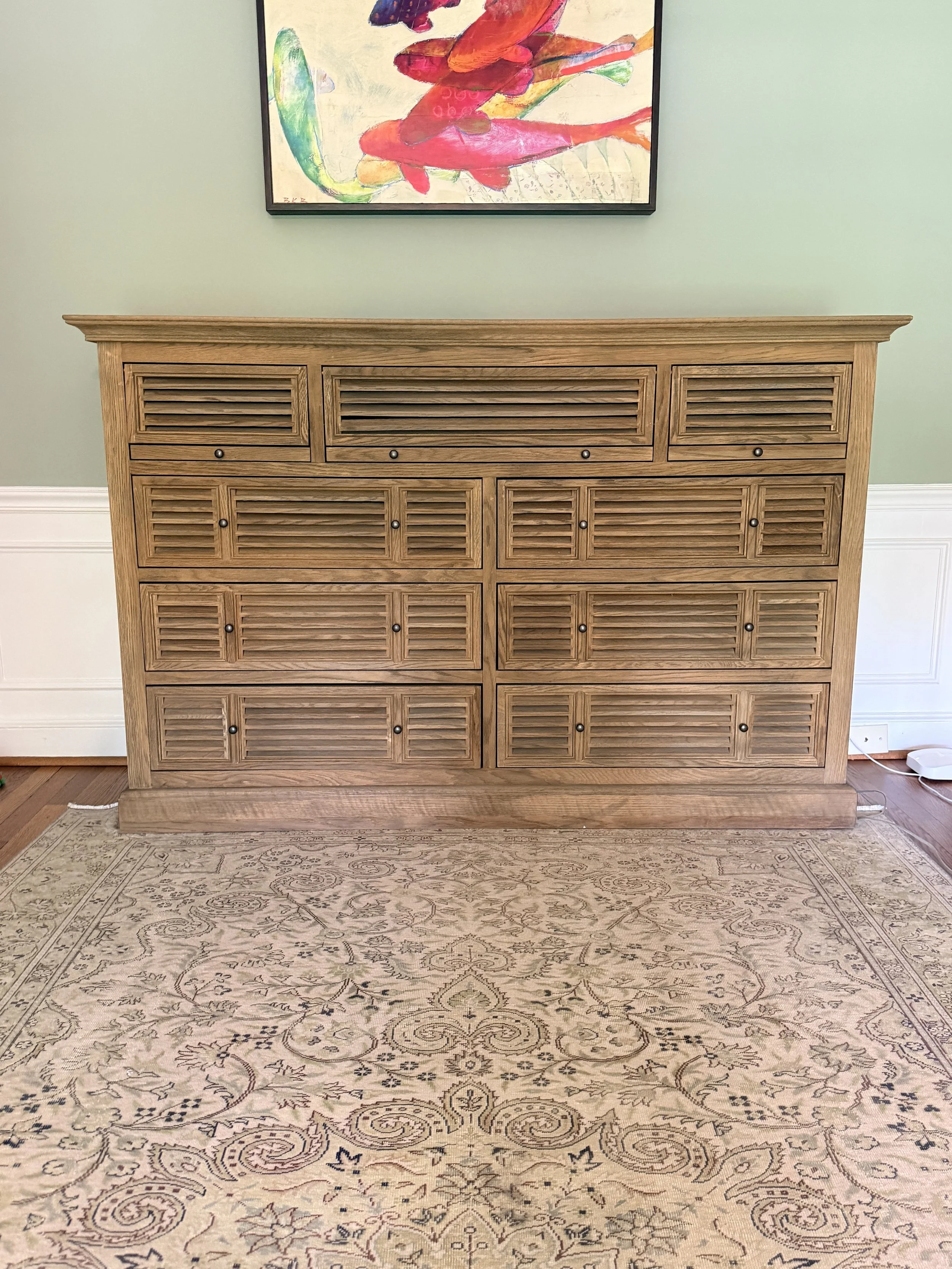 Oversized RH Shutter Dresser