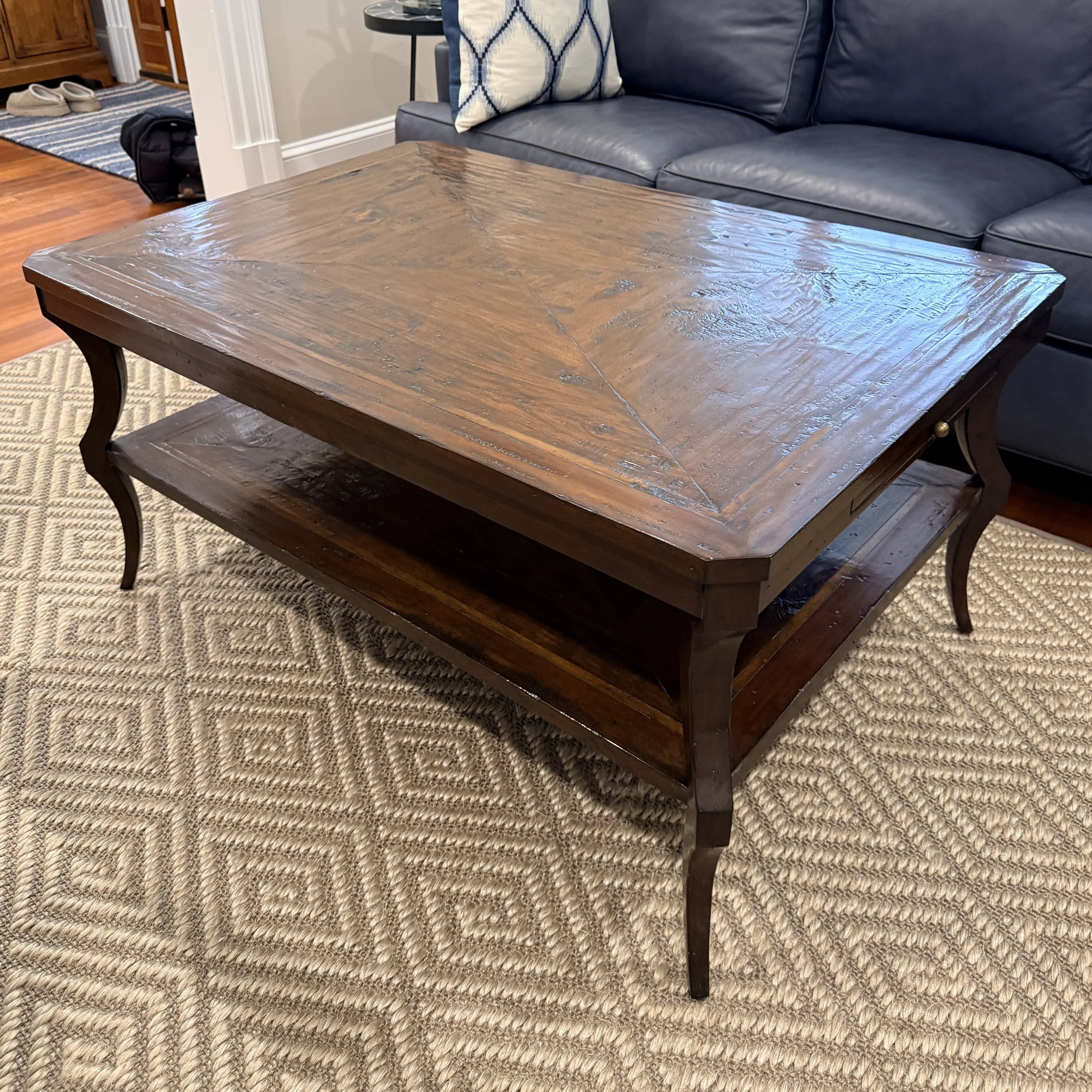 Two Tier Rectangular Coffee Table