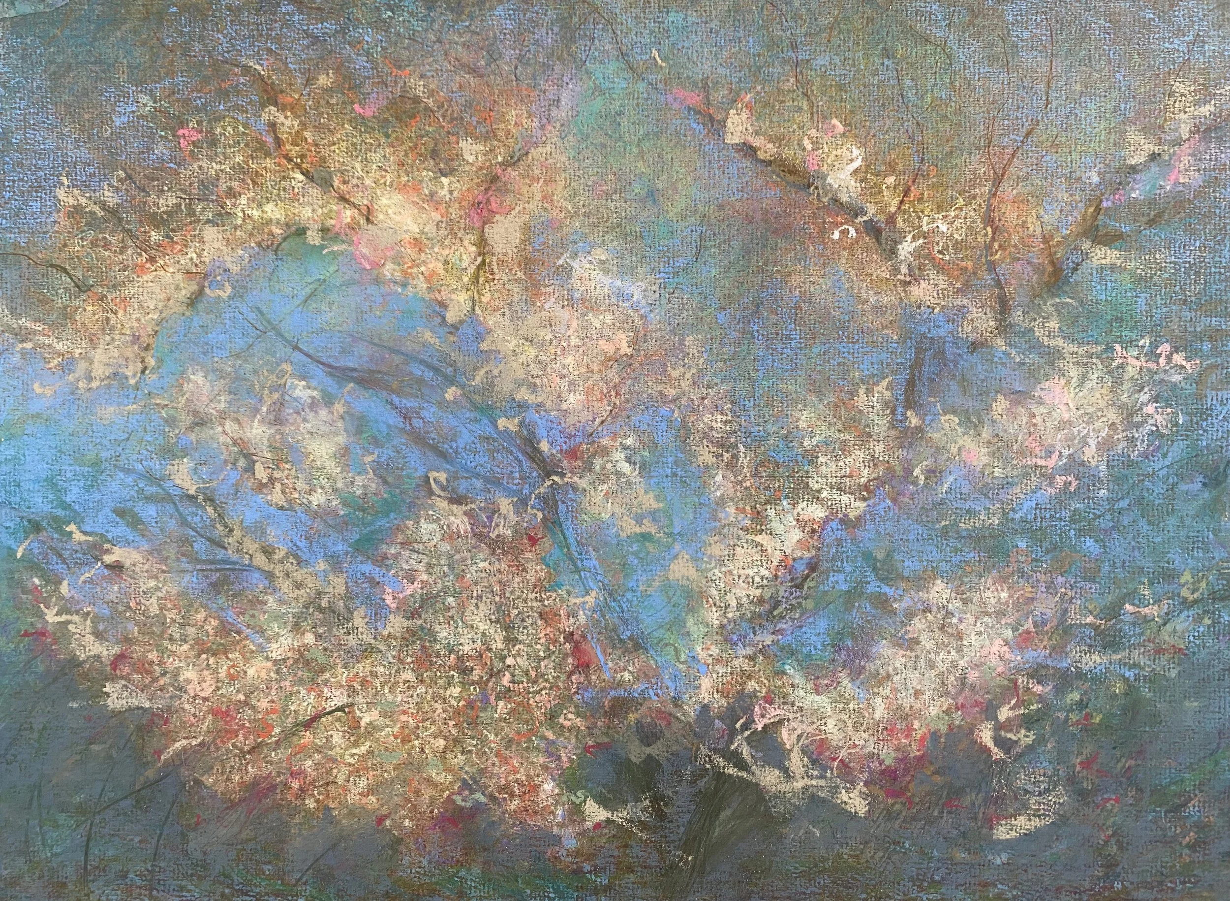 Ephemeral, color pencil, pastel