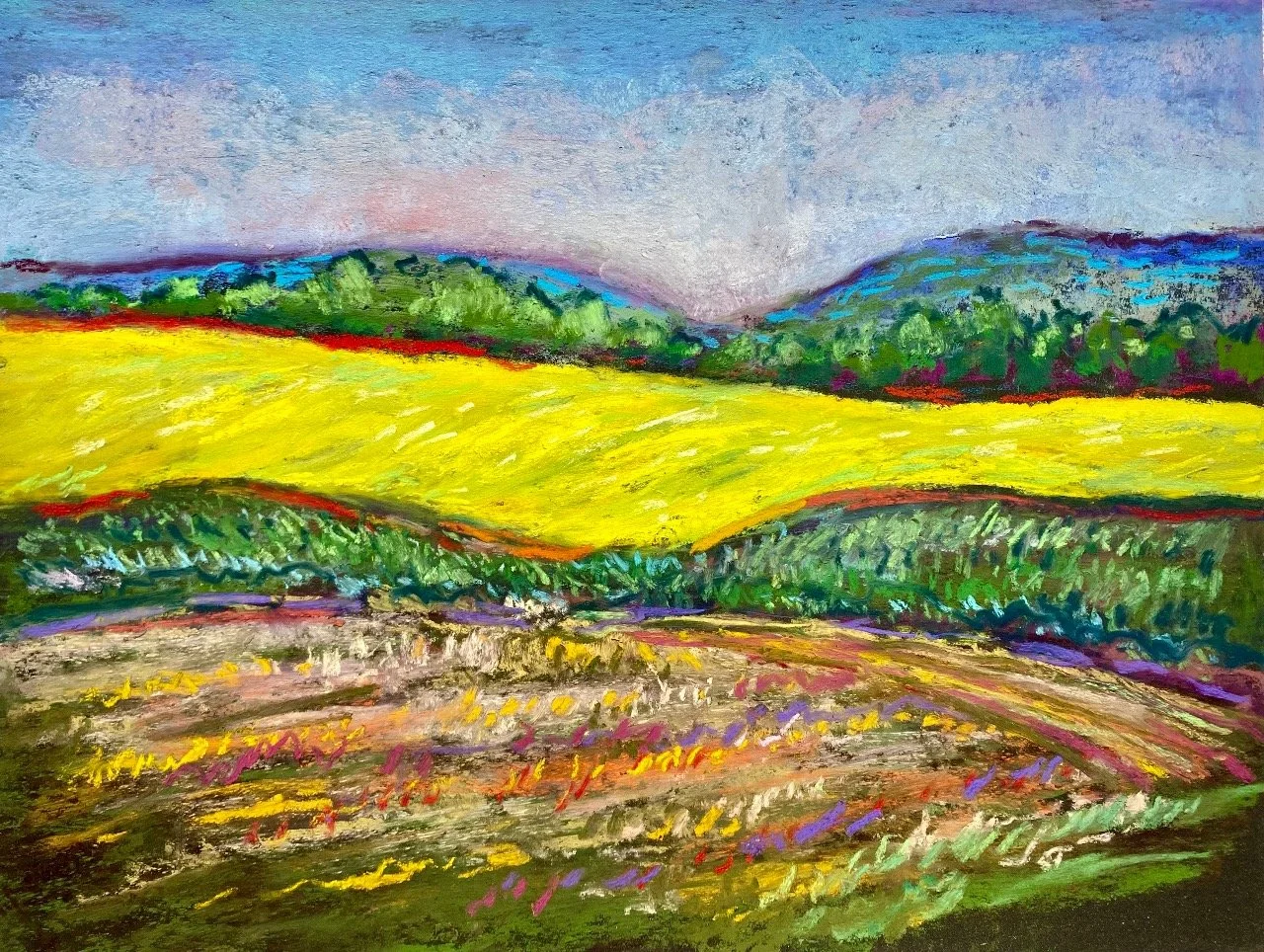 MD Landscape 9" x 12" Pastel