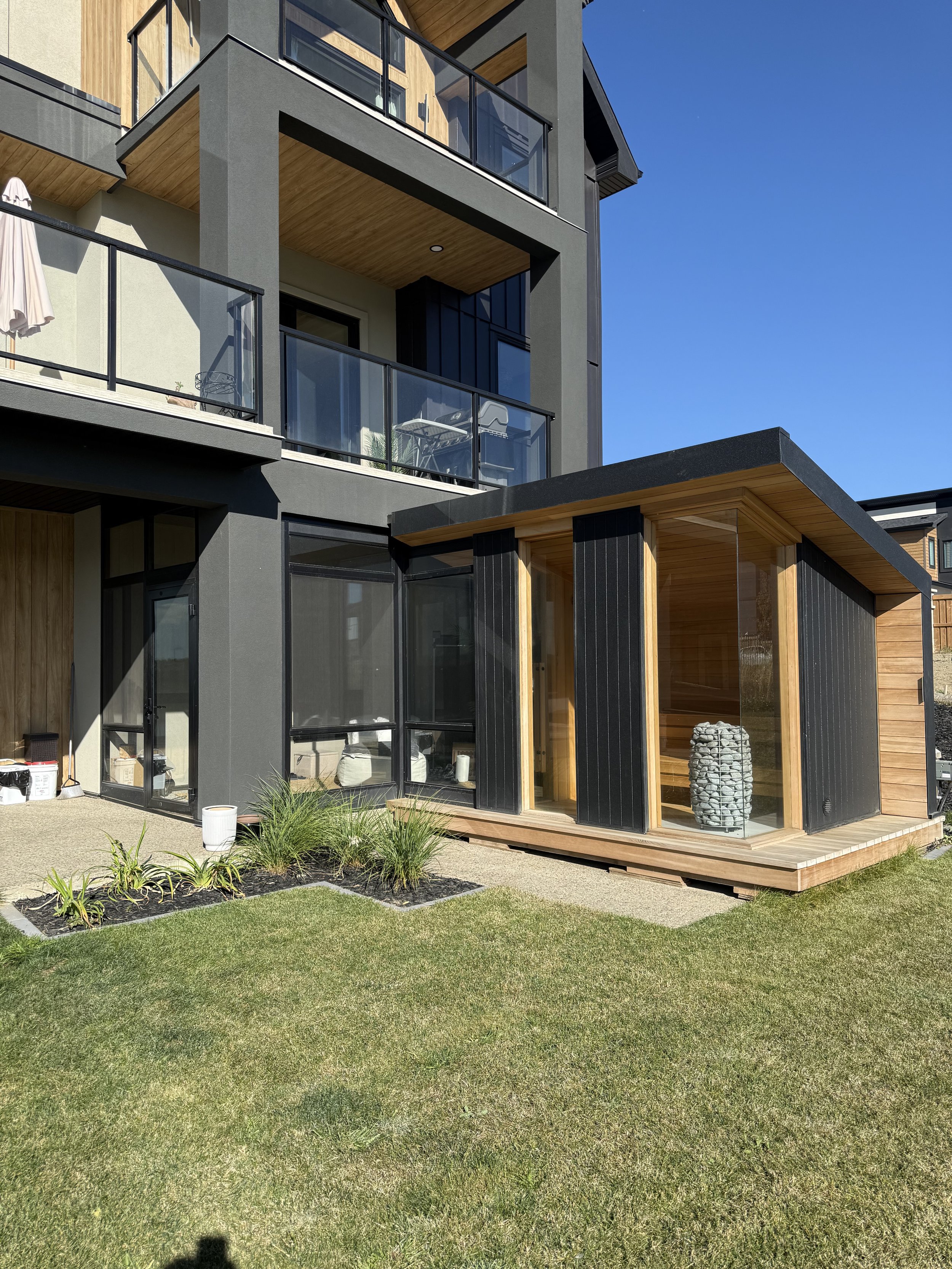 Modern Glass Saunas
