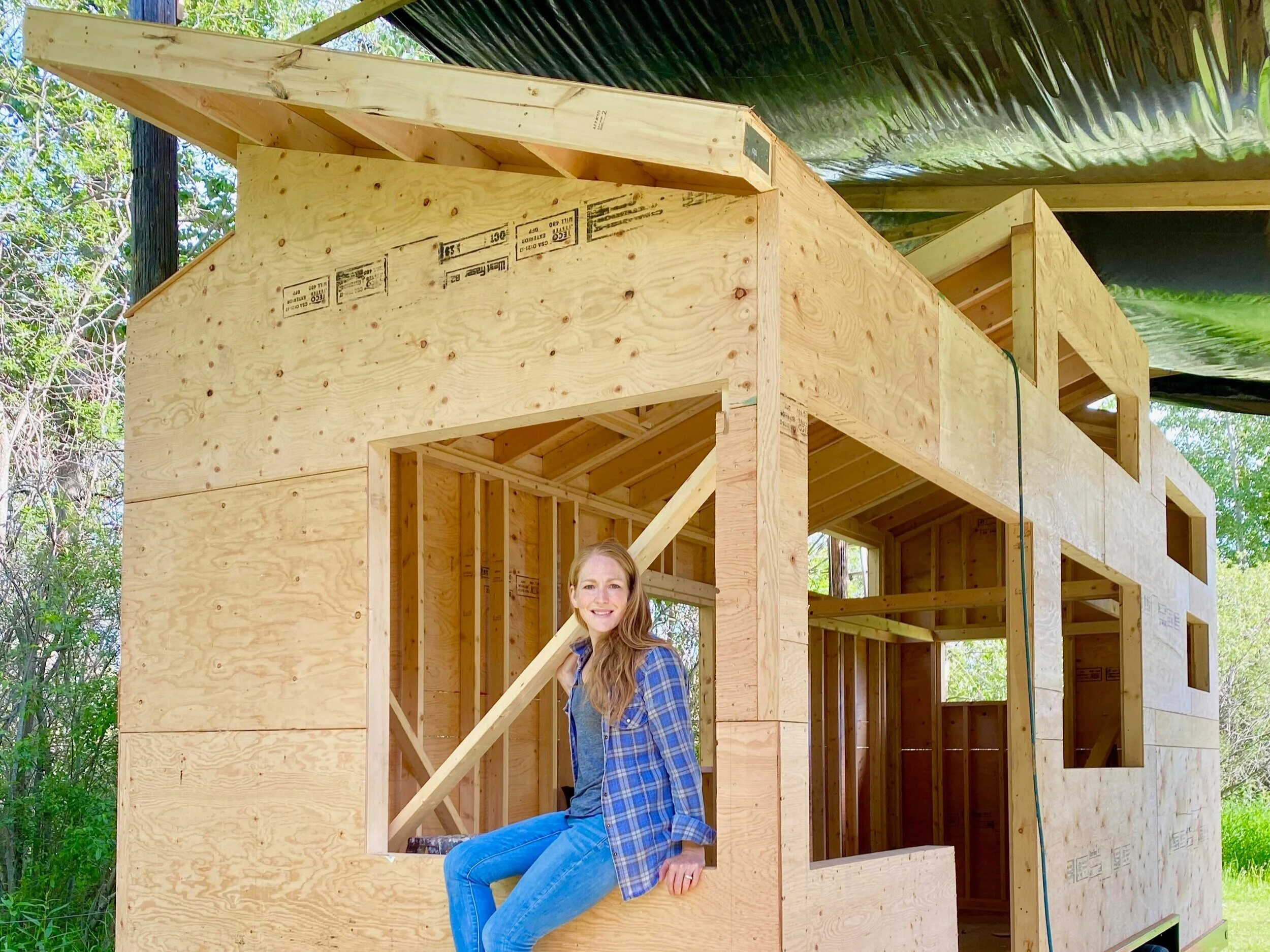 Heather+Fritz+with+Fritz+Tiny+Home+in+process.jpg