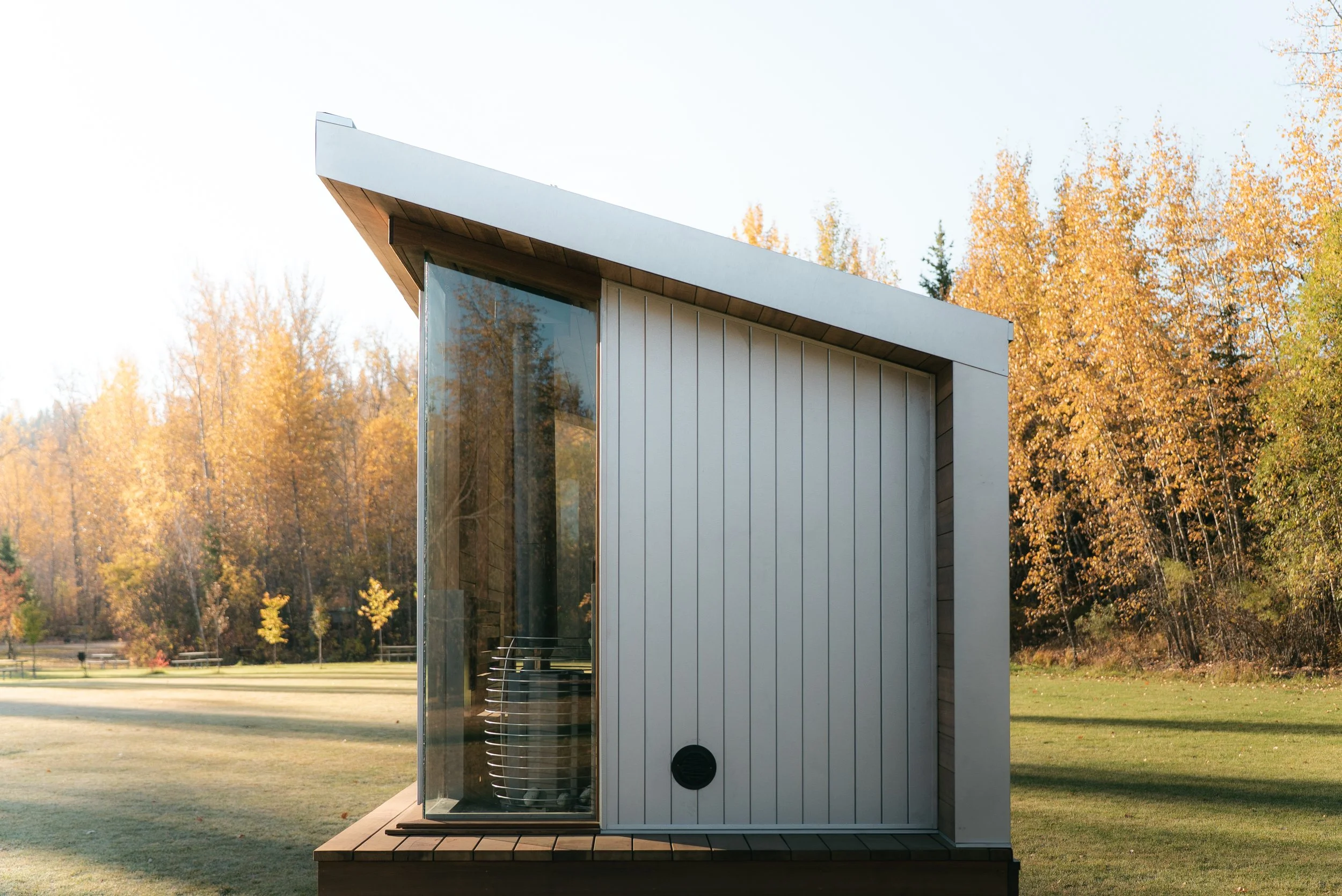 Modern Glass Saunas