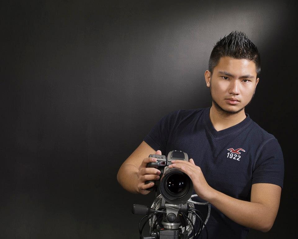 This image was another academic assignment where I was tasked with doing a photographer’s portrait. John-Paul (the model) was a classmate of mine and this project was an interesting challenge because as photographers we have a tendency to not like o