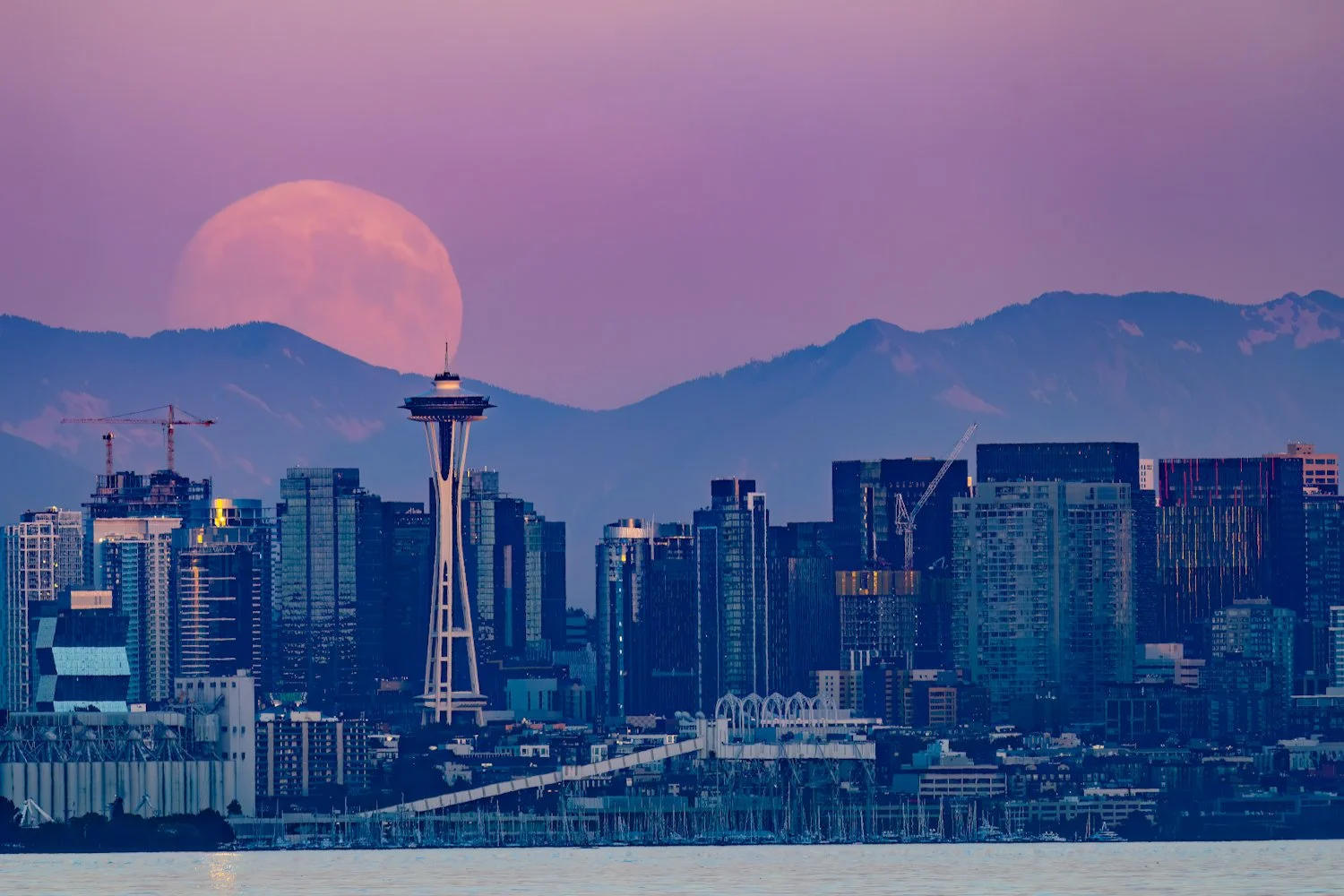 Seattle Moon