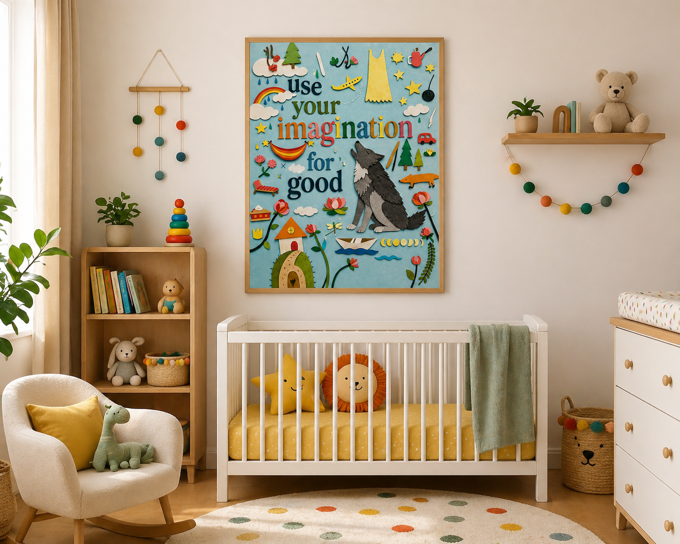 Use Your Imagination for Good, Blue Wolf