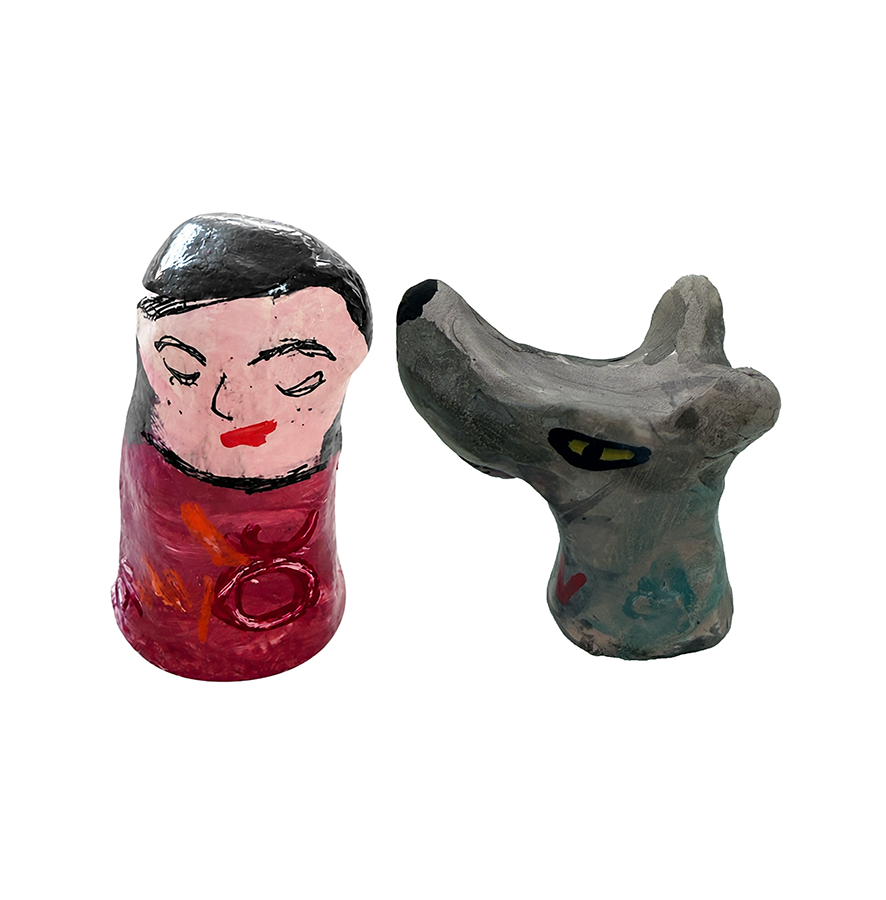 Petra and her Wolf