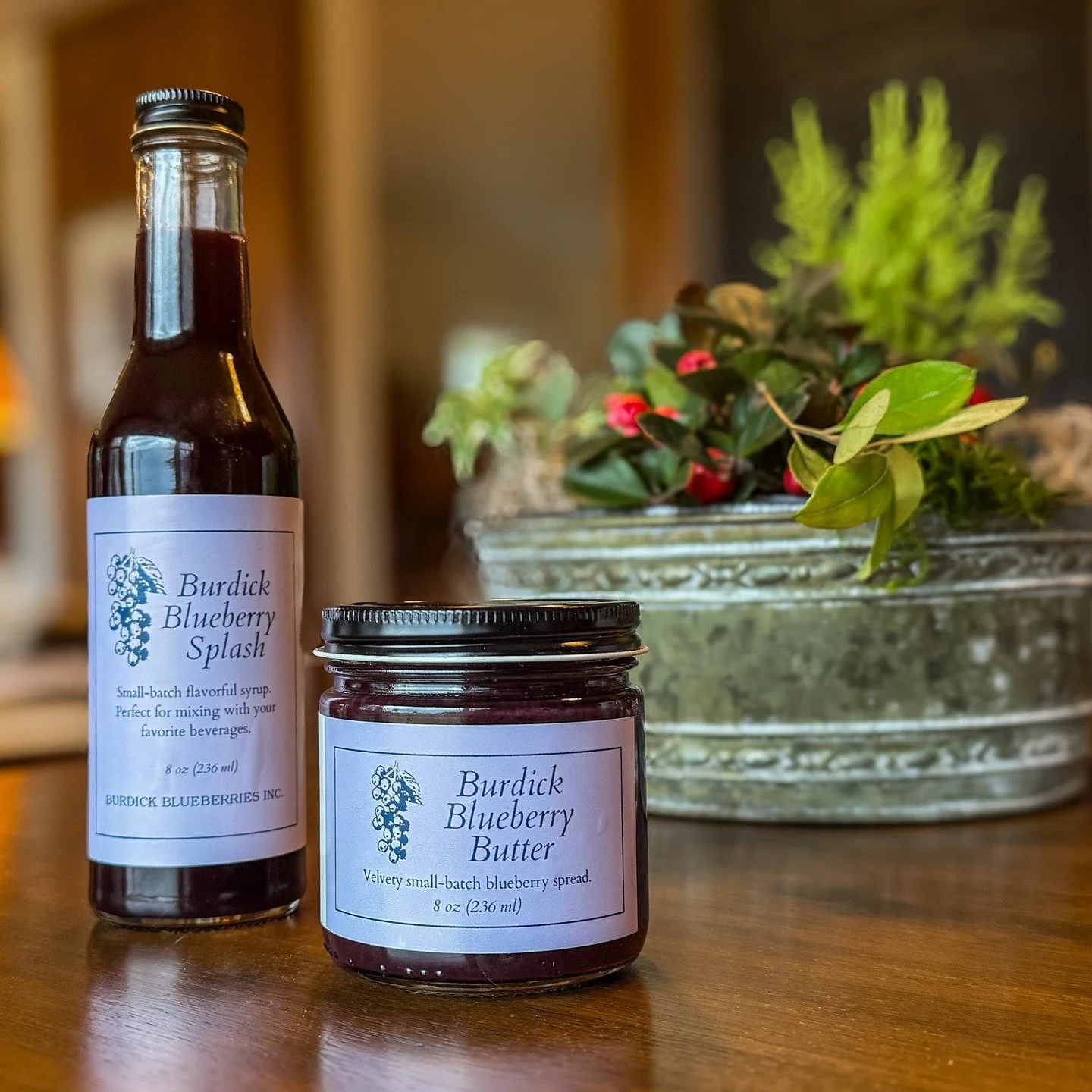 They&rsquo;re here! We&rsquo;re excited to have our blueberry value-added products made and delivered. Burdick Blueberry Splash and Burdick Blueberry Butter are on our shelves at the farm and with a whole new look. Ready to go for the pick-your-own s