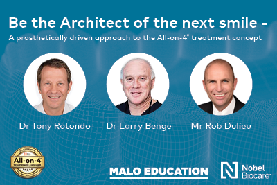 Be the Architect of the next smile. A prosthetically driven approach to the All-on-4® treatment concept