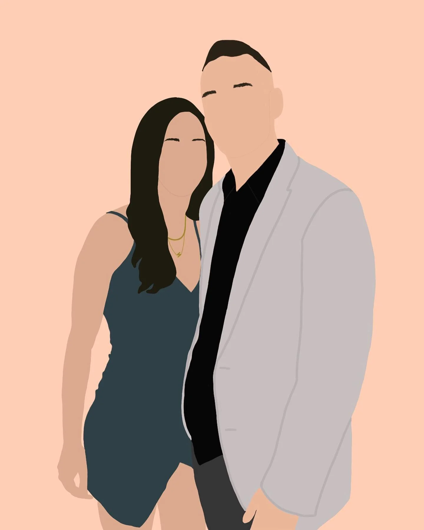 it&rsquo;s a beautiful day to try something new! I spent the weekend playing around with procreate and made my first digital illustration of some of my favorite humans - swipe to see the reference photo. I&rsquo;m always trying to learn new skills + 