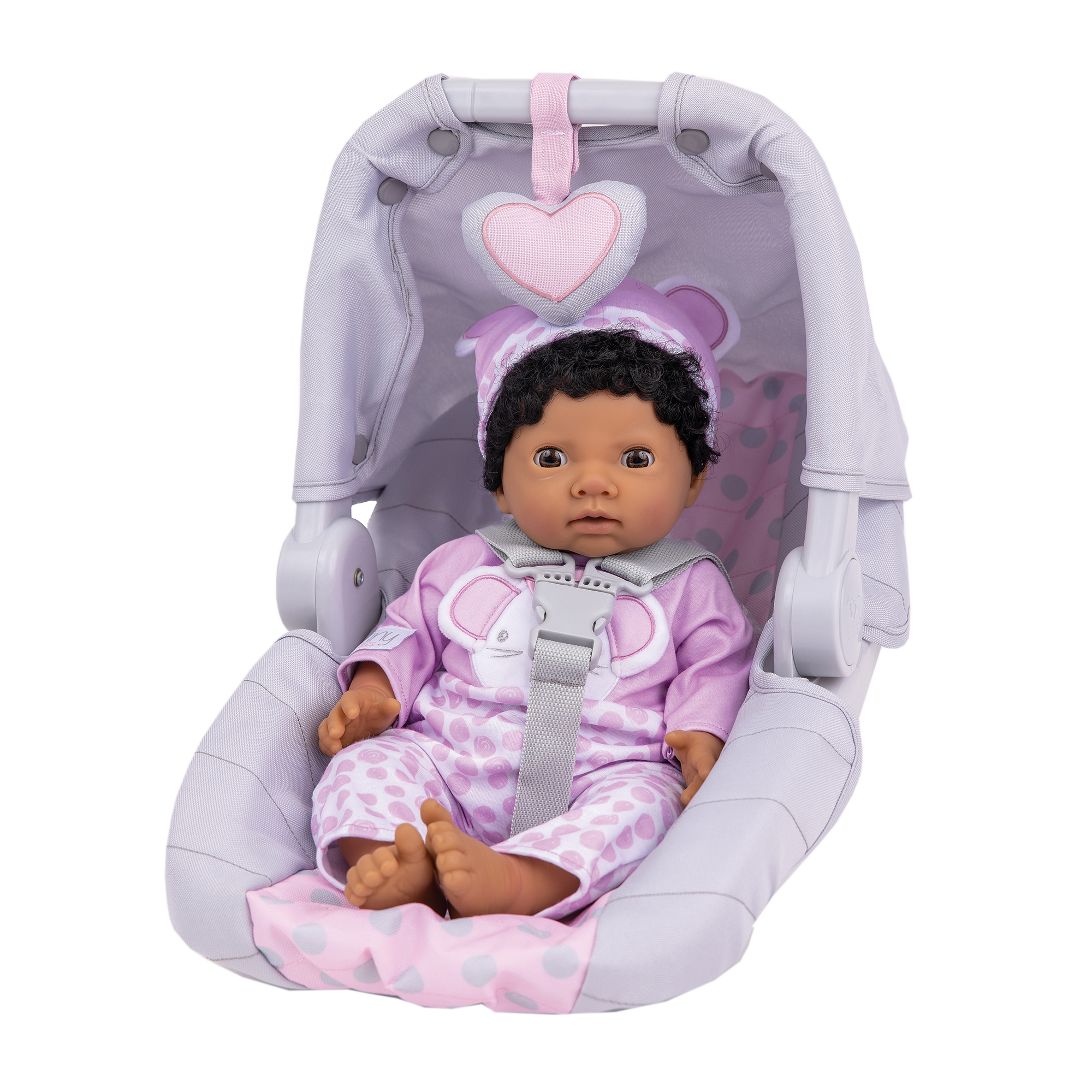 Chad Valley Tiny Treasures Doll's Car Seat Carrier Has A Grey Plastic Frame _UK 