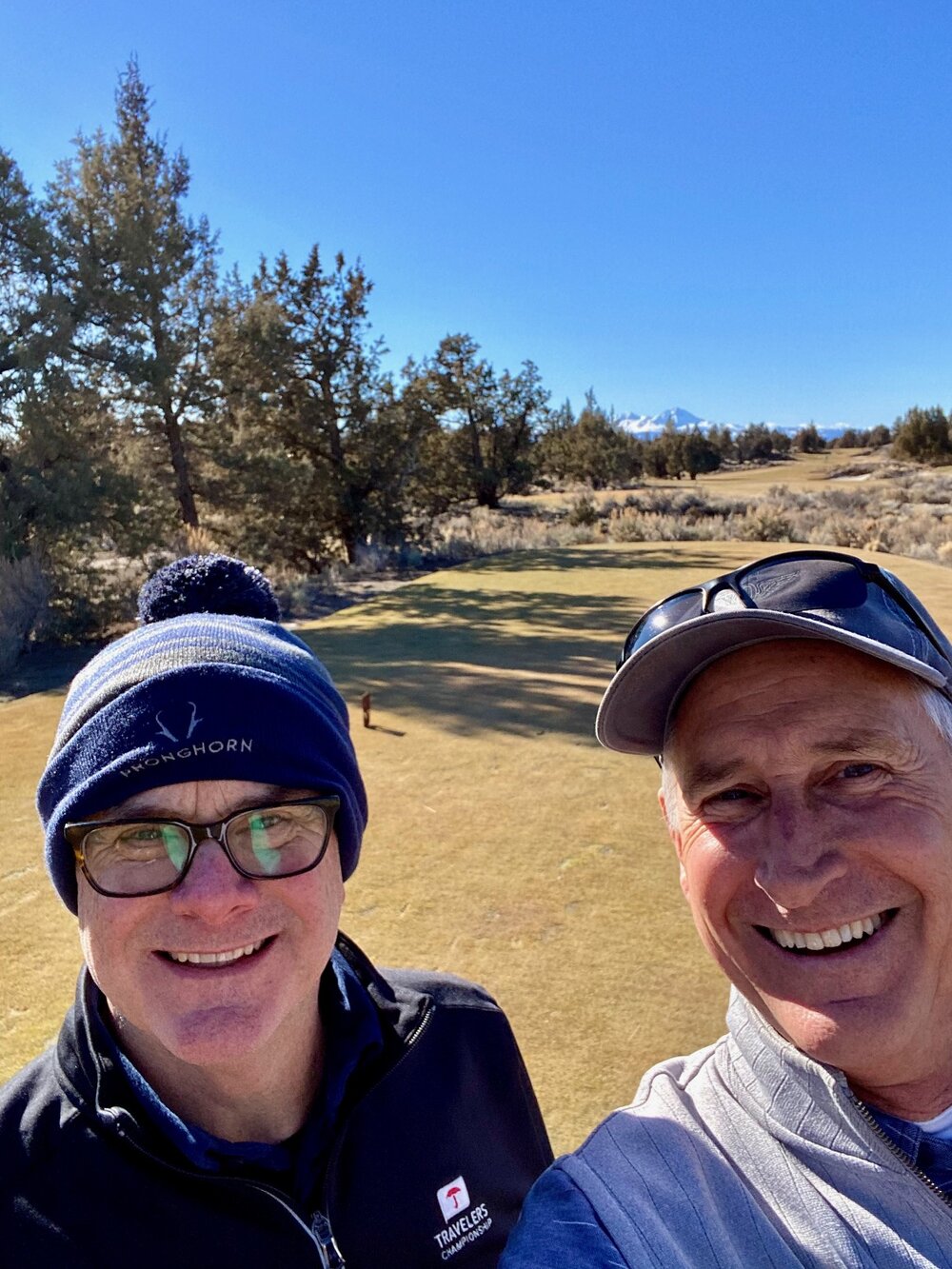  Feb. 24, 2021 - Winter Golf at Pronghorn Golf Club in Bend, Oregon. 