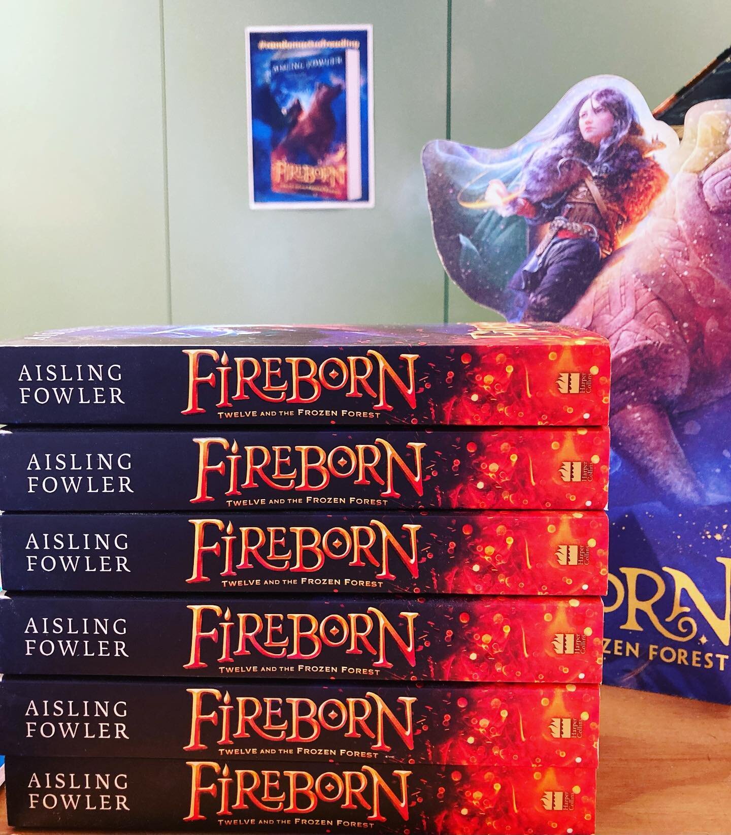 Happy end of March. Thanks to @harpercollinsnz and their #RandomActsOfReading day we&rsquo;ve got 5 copies of @aislingfowler&rsquo;s book Fireborn to randomly give away. 

See you in store today to be in to win.

#Fireborn #Bookshop #Book #Books #Boo