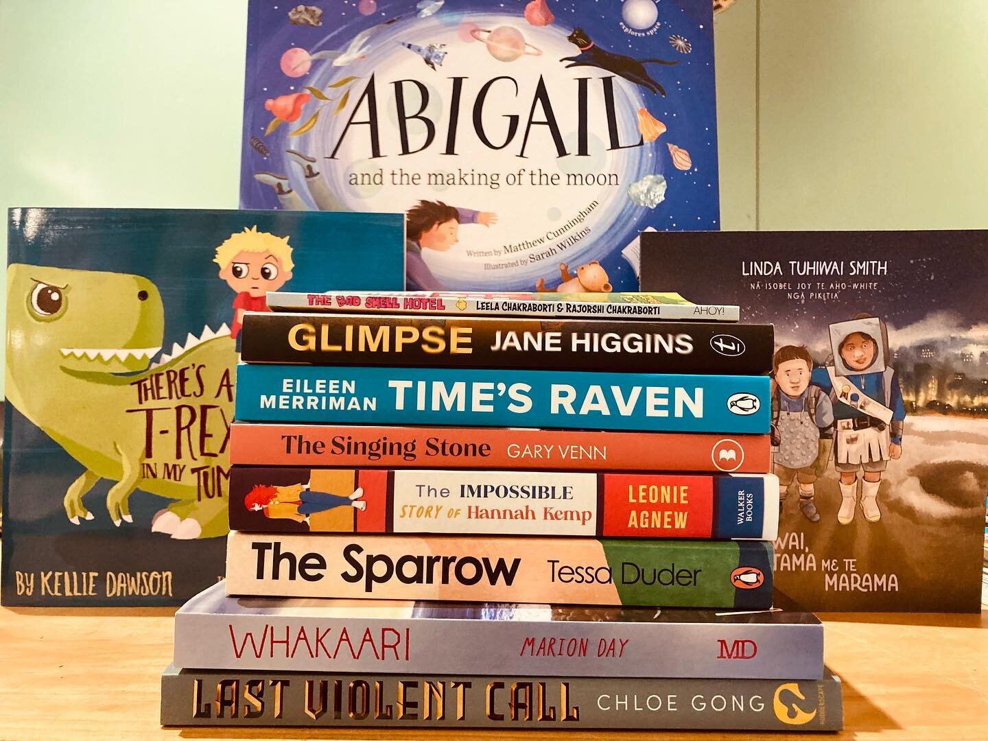 Explore this great selection of new NZ titles that have recently hit the shelves. There&rsquo;s adventure, time travel, the supernatural, magical realism, historical fiction, moon adventures, T-Rex uncertainty, murder mystery and fartbits. #bookshop 