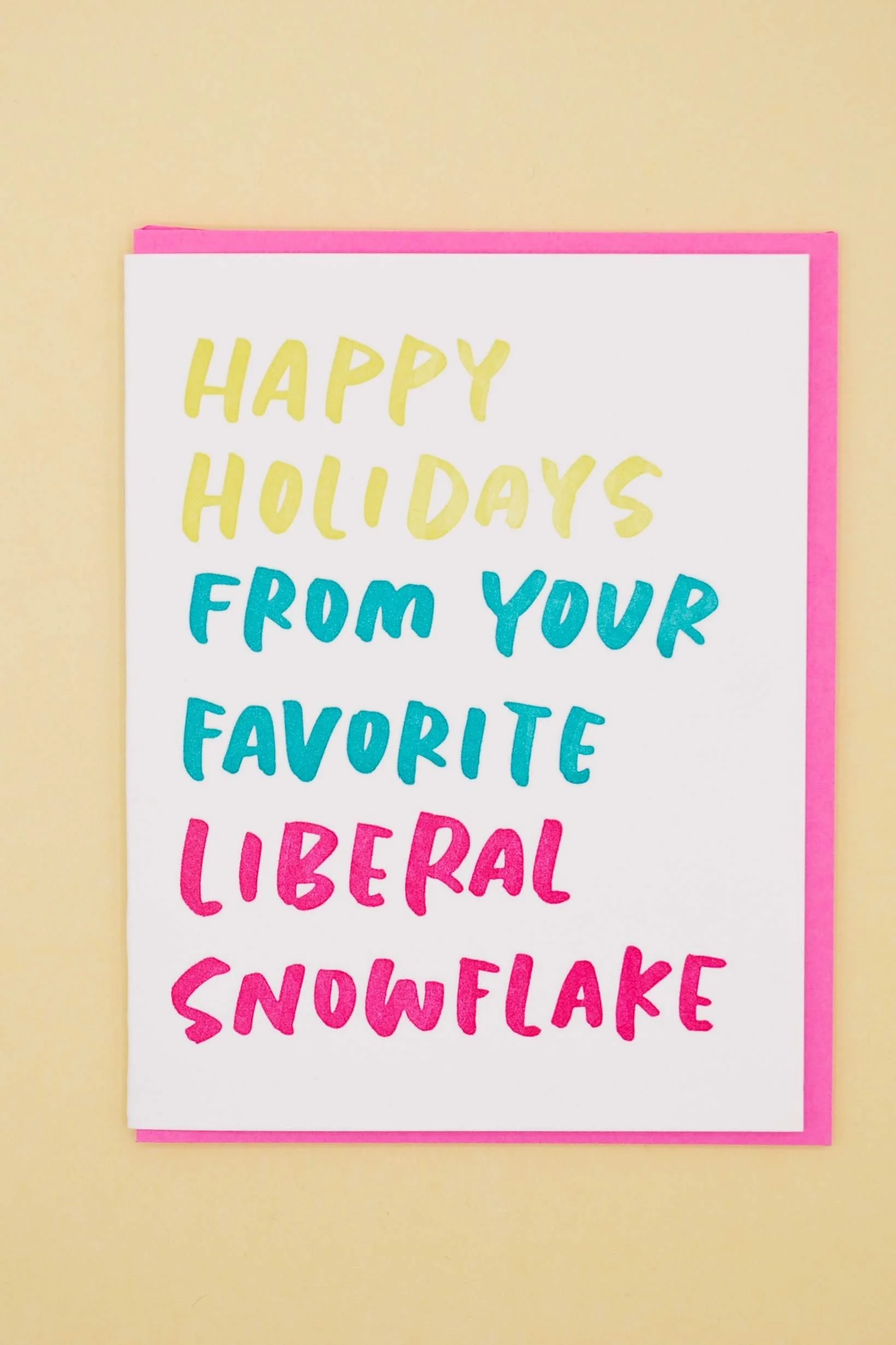 Liberal Snowflake Holidays