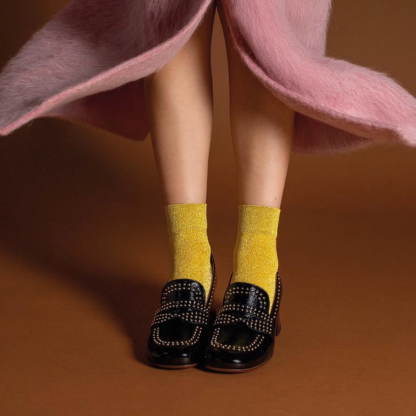 Studded medium heel loafer from Chie Mihara, new at Florodora. This one is pretty special, so if you like it, come get your size while you can!