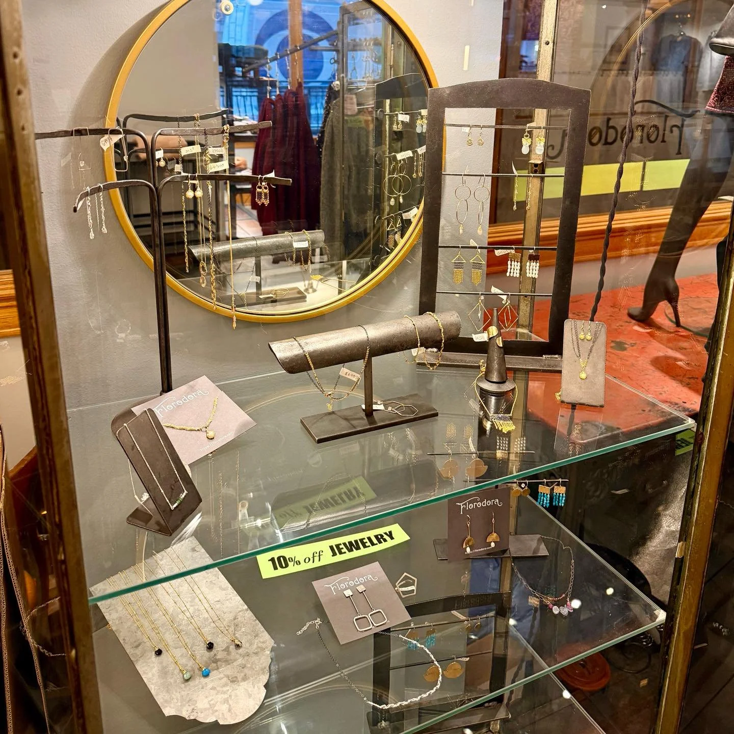 Stop by Florodora to see the latest additions to our jewelry case!