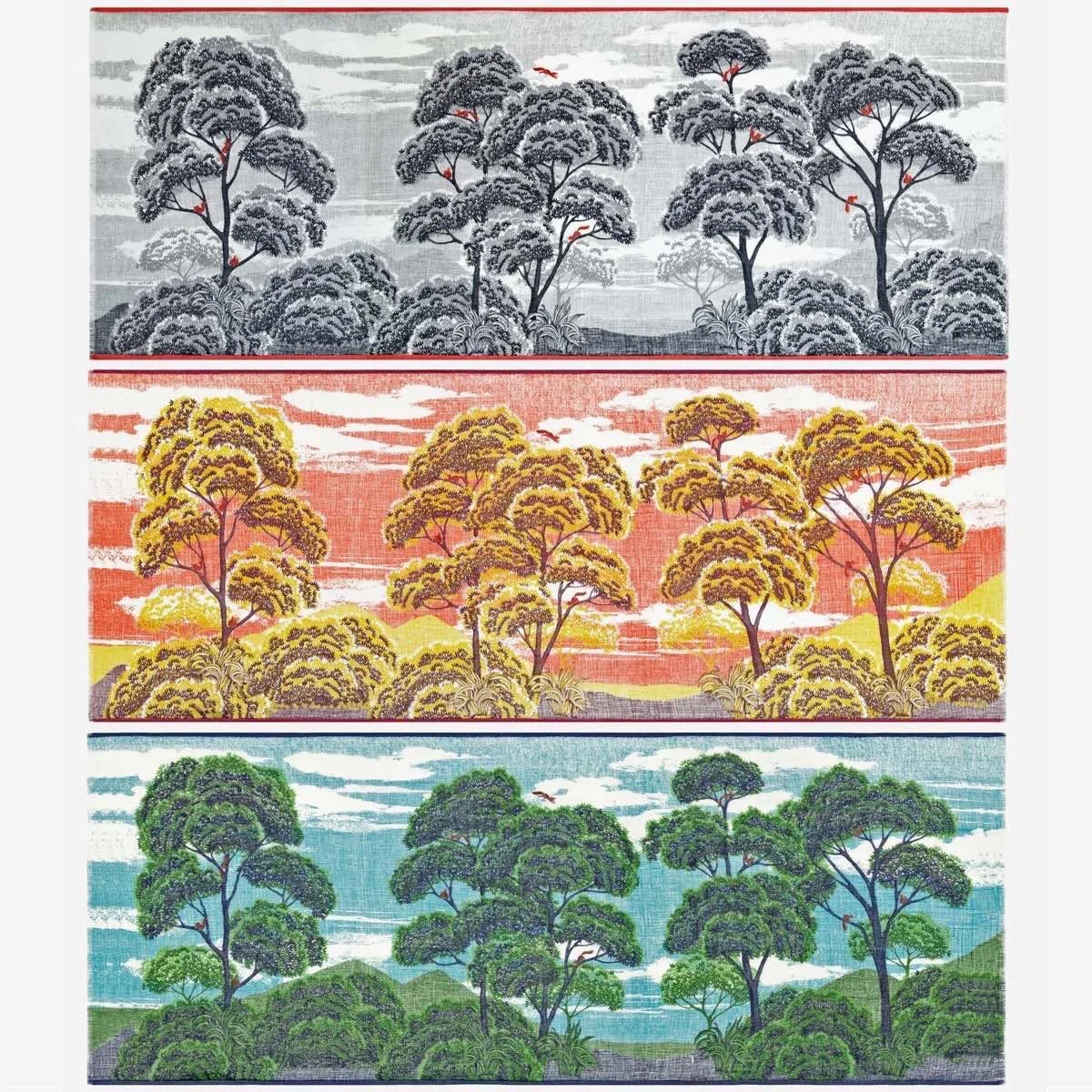 Our new spring collection of scarves from Inoui Editions is now on our website.