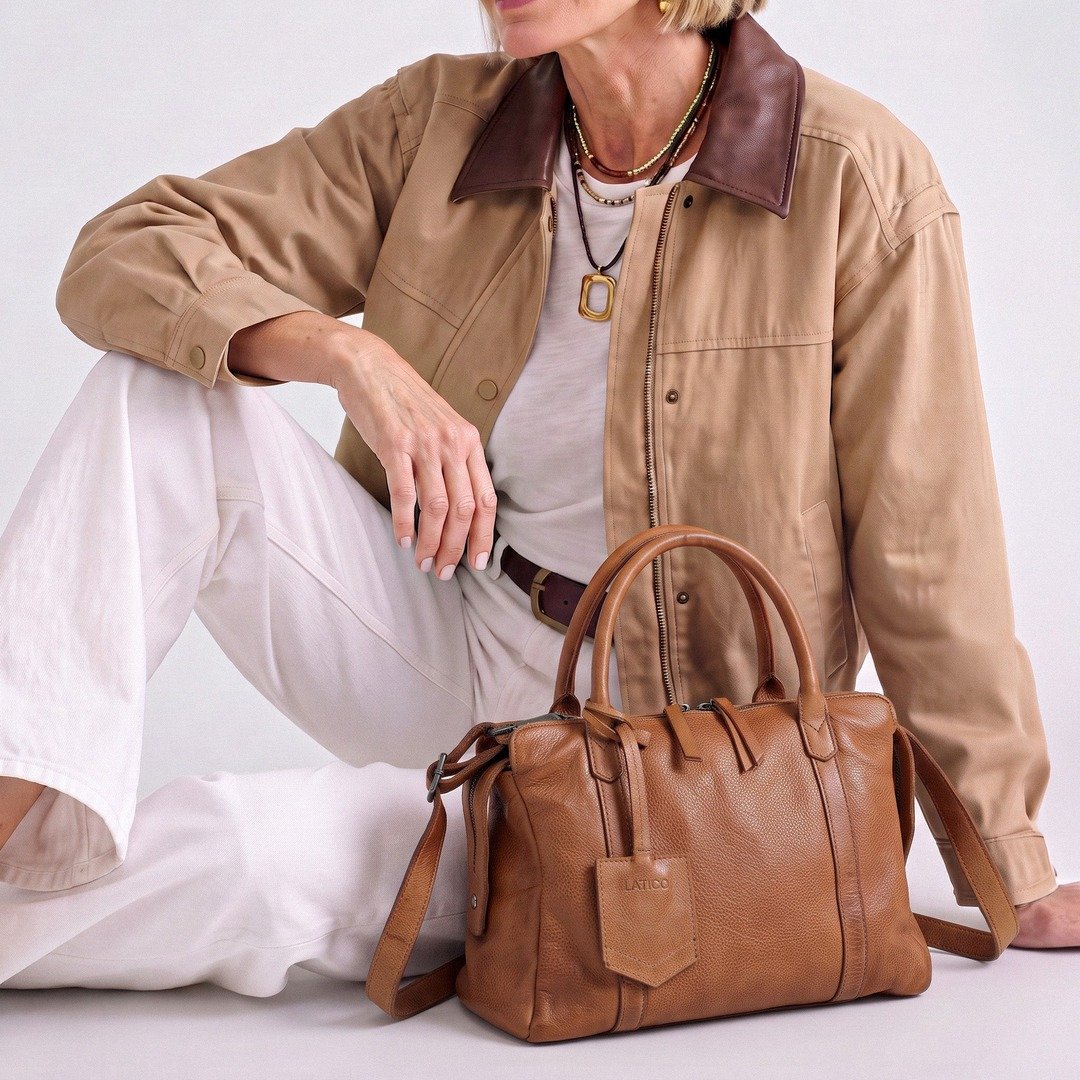 One of our current faves, the Carryall Satchel, from one of our longtime Florodora labels, Latico. Find the luscious cognac leather and cleverly designed interior of this bag and many others in our shop now, or at florodora.com, under Accessories.