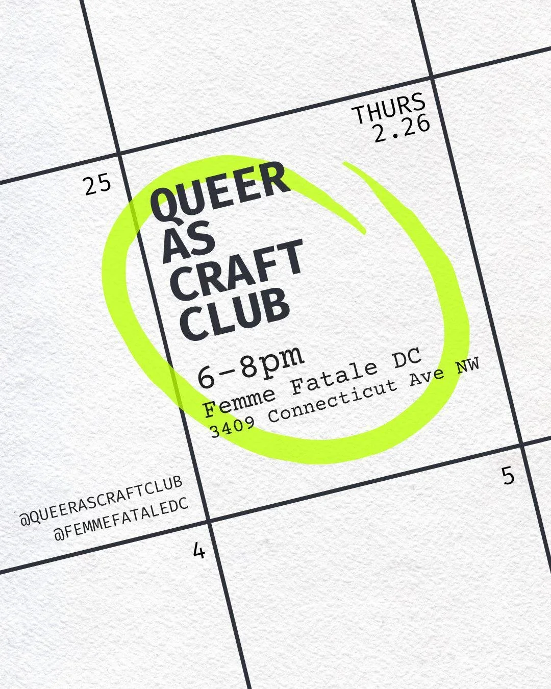 Queer As Craft Club