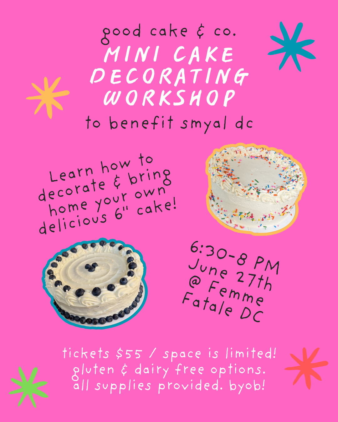 Mini Cake Decoration Workshop